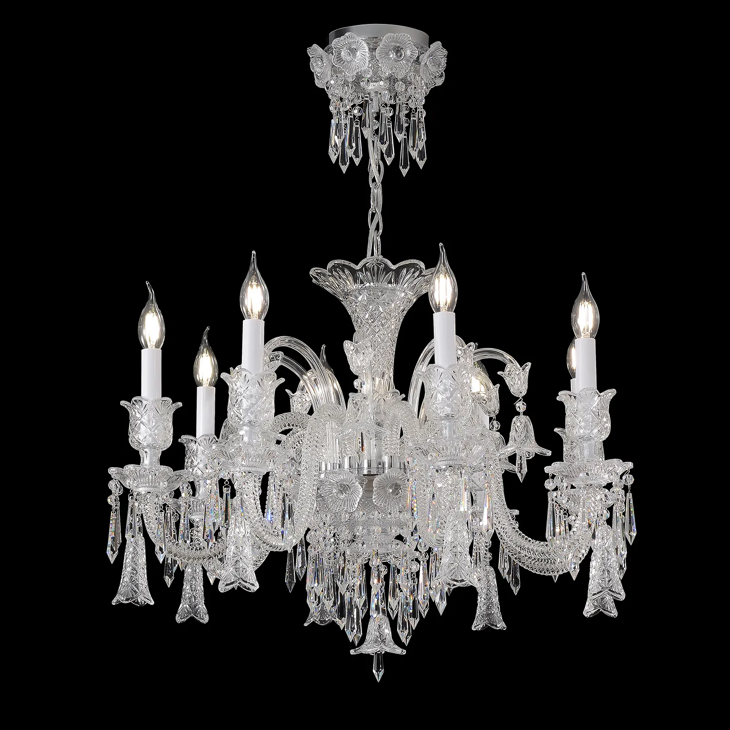 Люстра Crystal Lux VERSAILLES SP8 CHROME