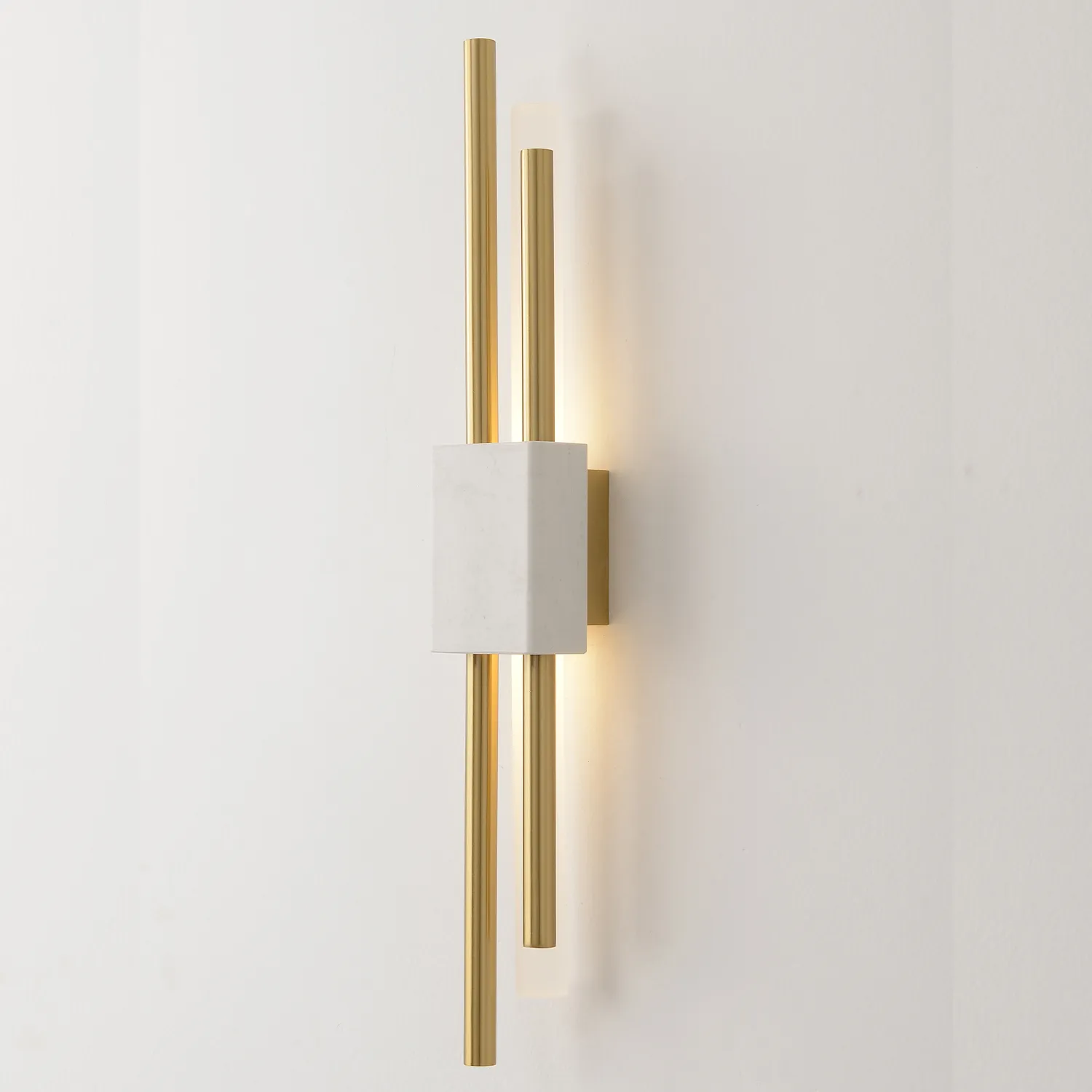 Бра Crystal Lux CARTA AP6W LED WHITE/BRASS