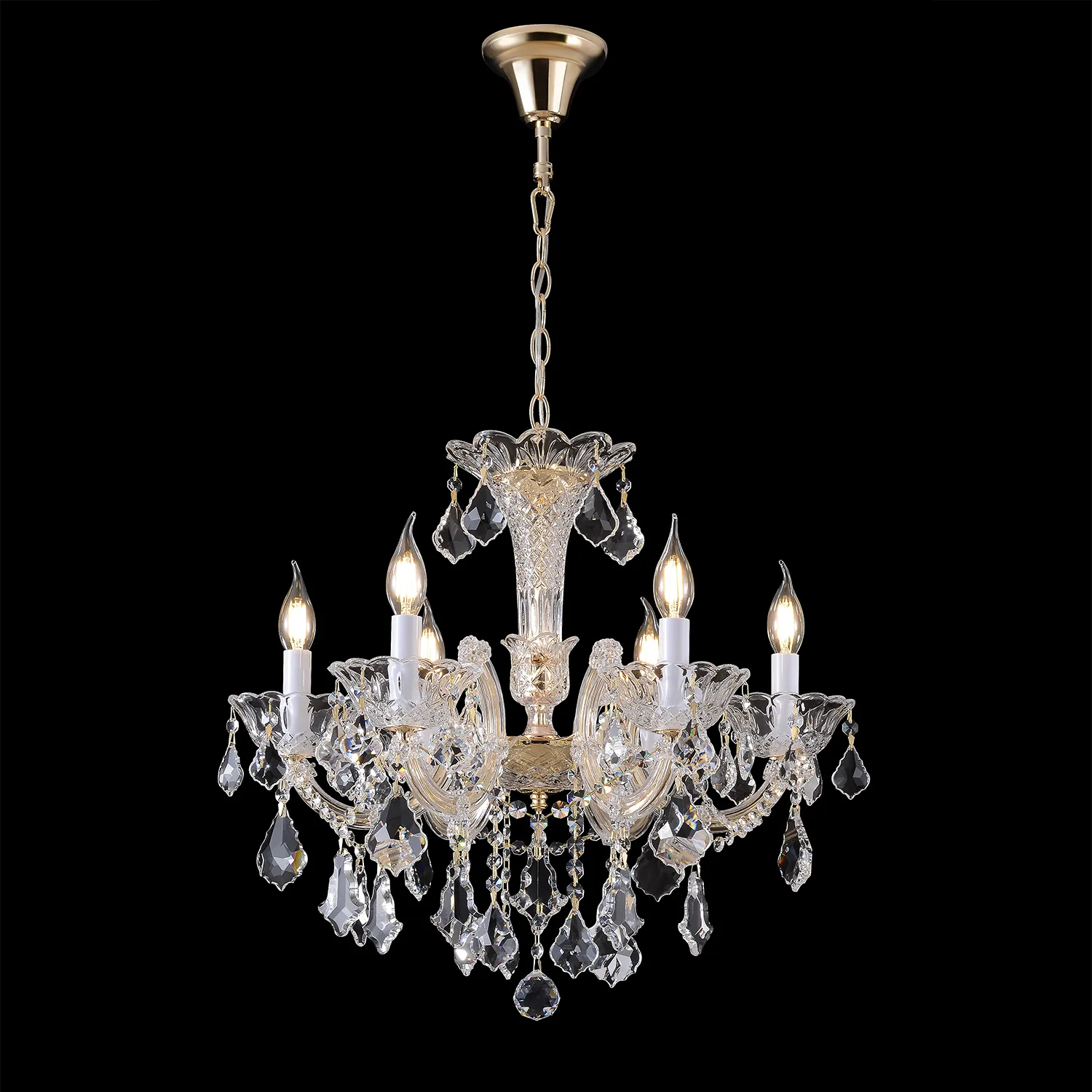 Люстра Crystal Lux CRISTELLE SP6 GOLD
