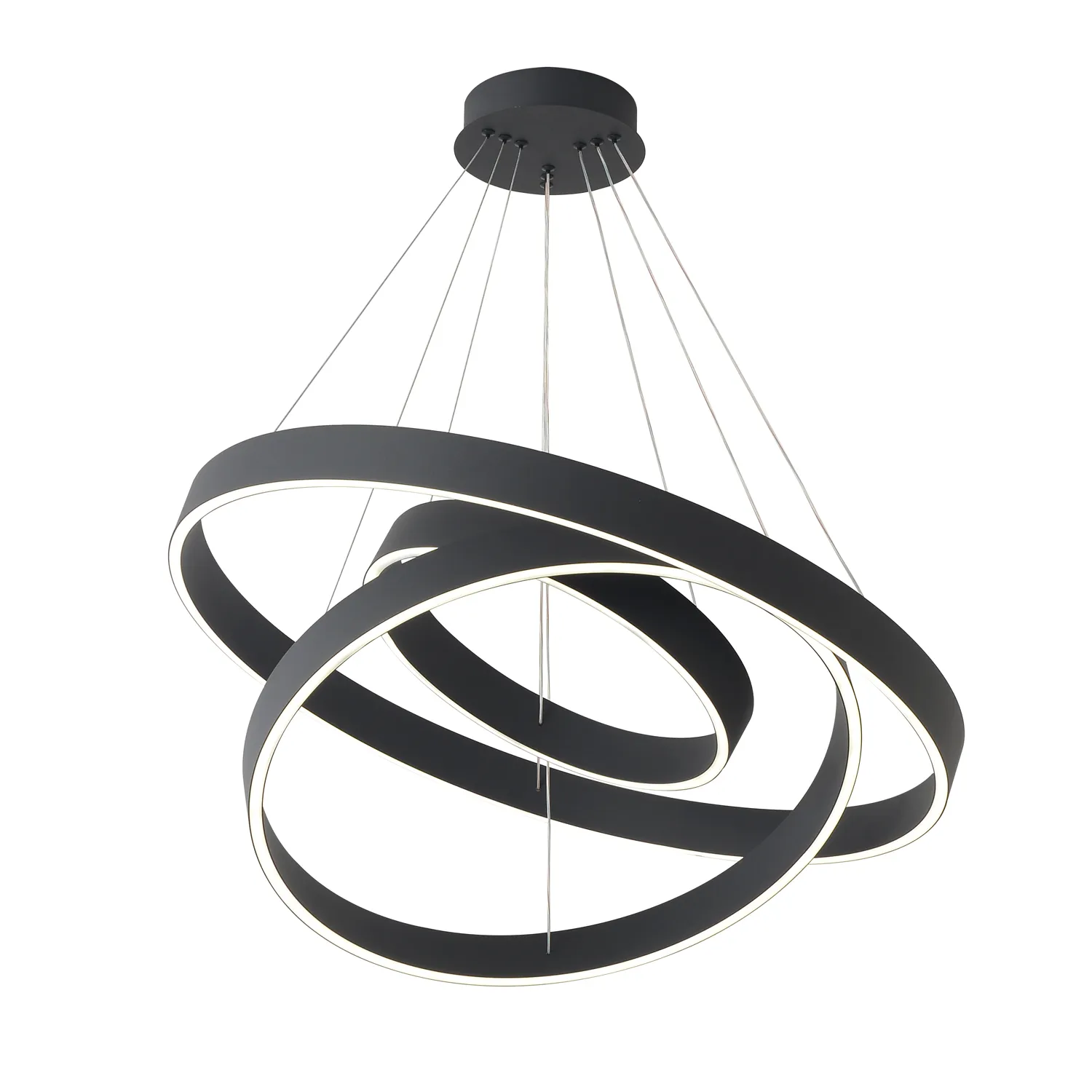 Люстра Crystal Lux TRON SP158W LED BLACK