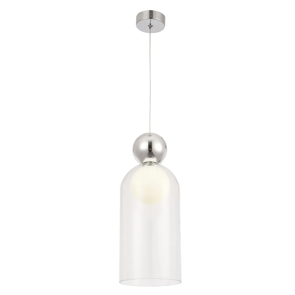 Светильник подвесной Crystal Lux MURCIA SP1.1 CHROME