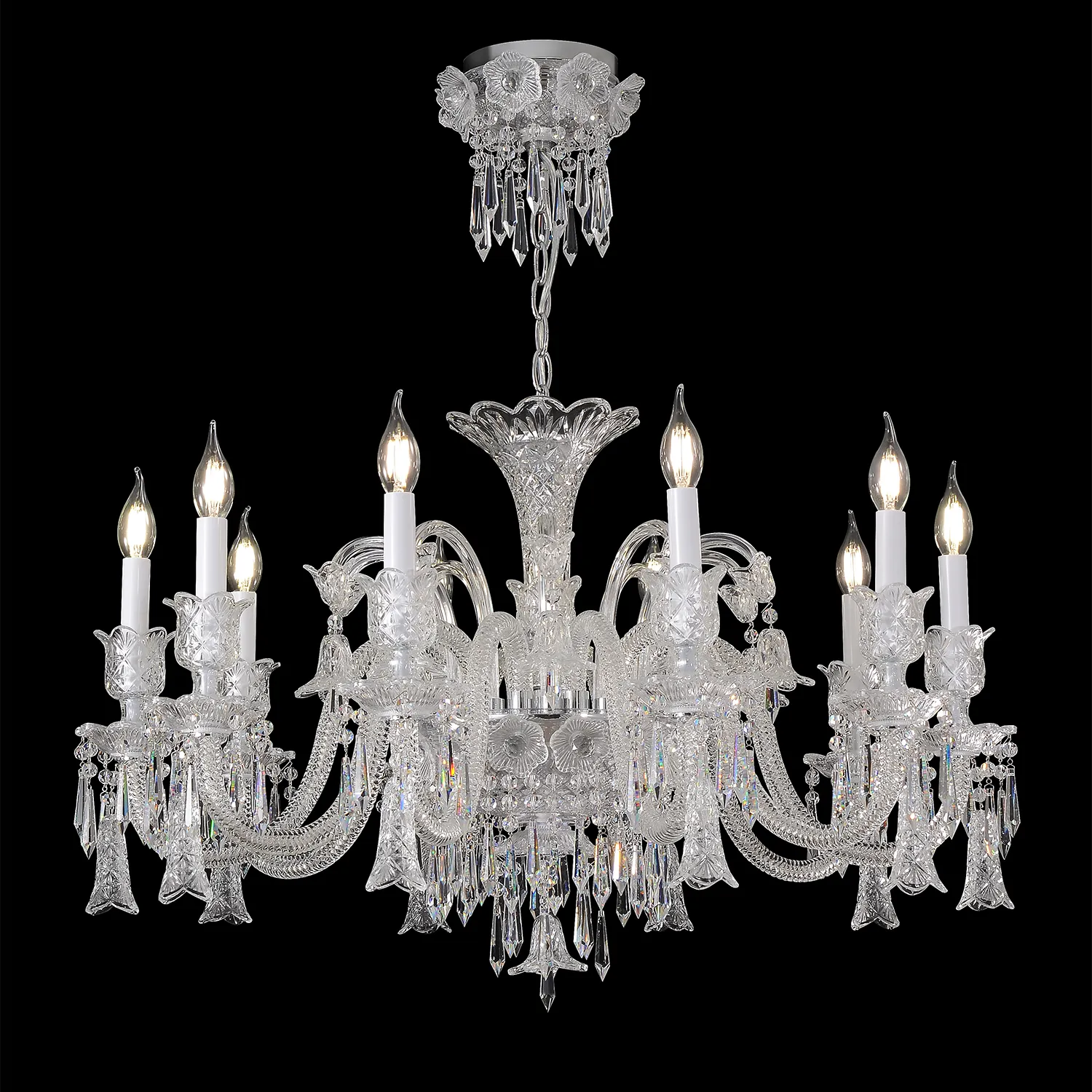 Люстра Crystal Lux VERSAILLES SP10 CHROME