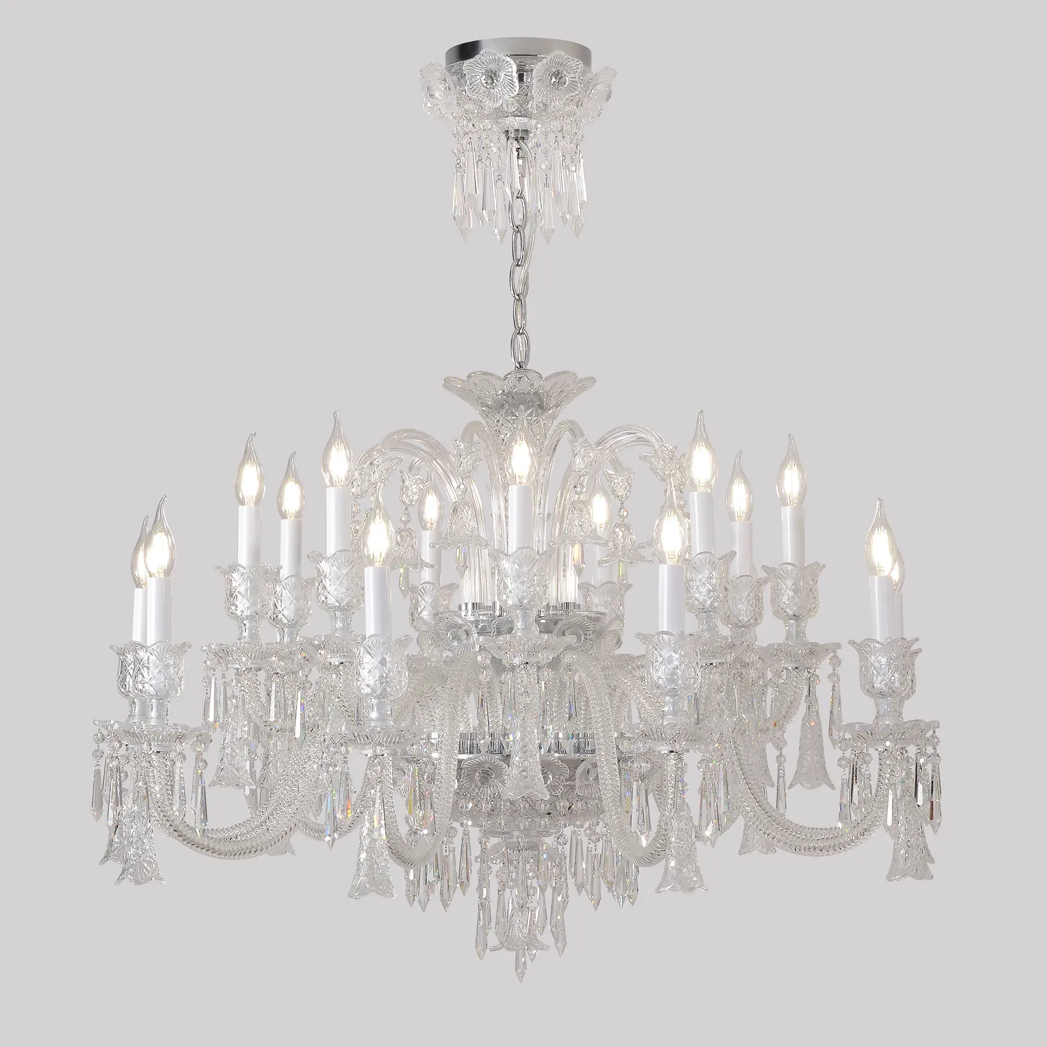 Люстра Crystal Lux VERSAILLES SP9+9 CHROME