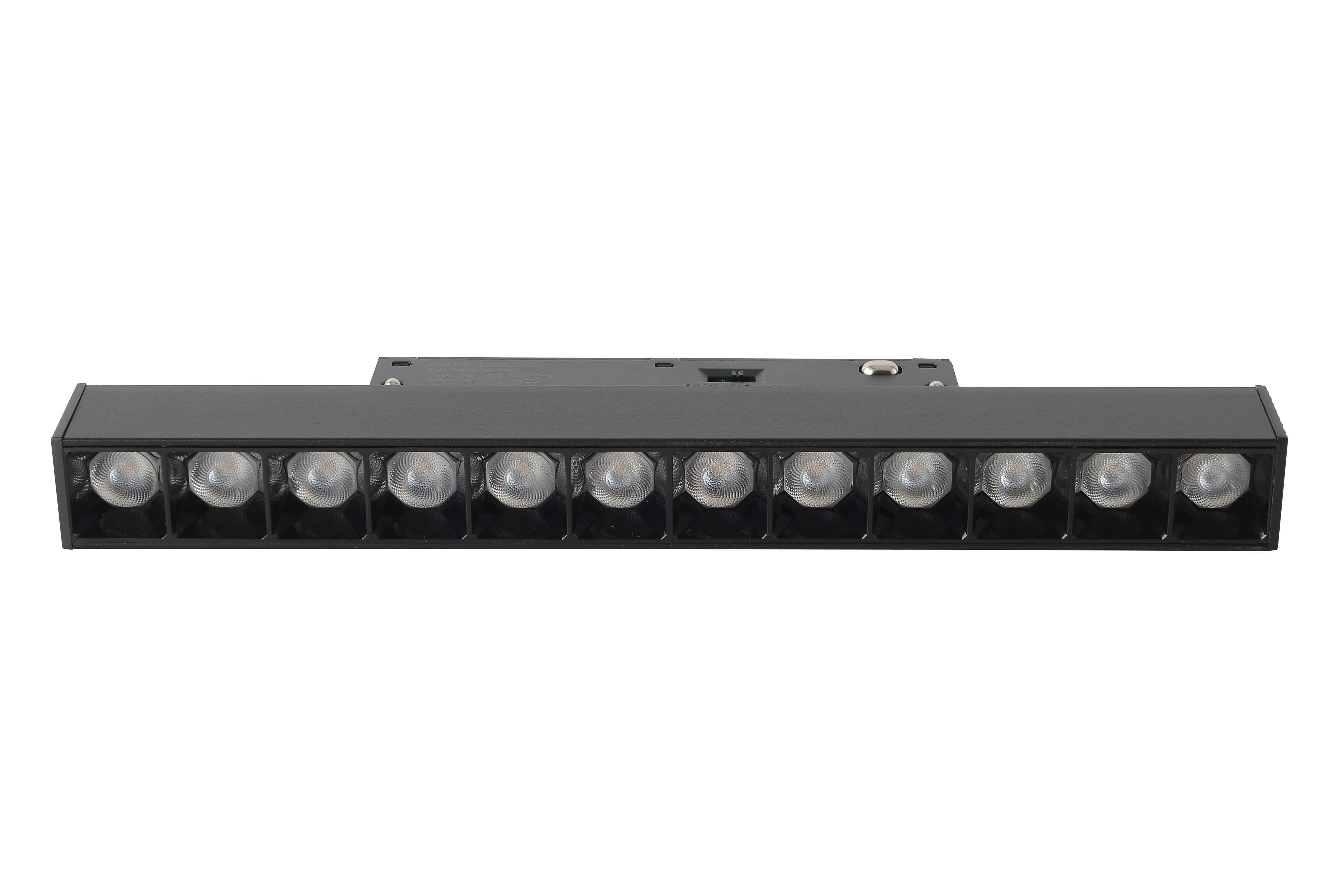 Светильник трековый магнитный Crystal Lux CLT 0.33 001 12W BL T 3CCT-SMART