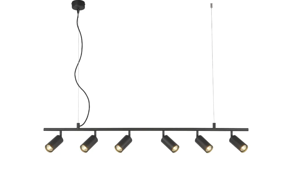 Светильник потолочный Crystal Lux RIVO SP6 L1200 BL