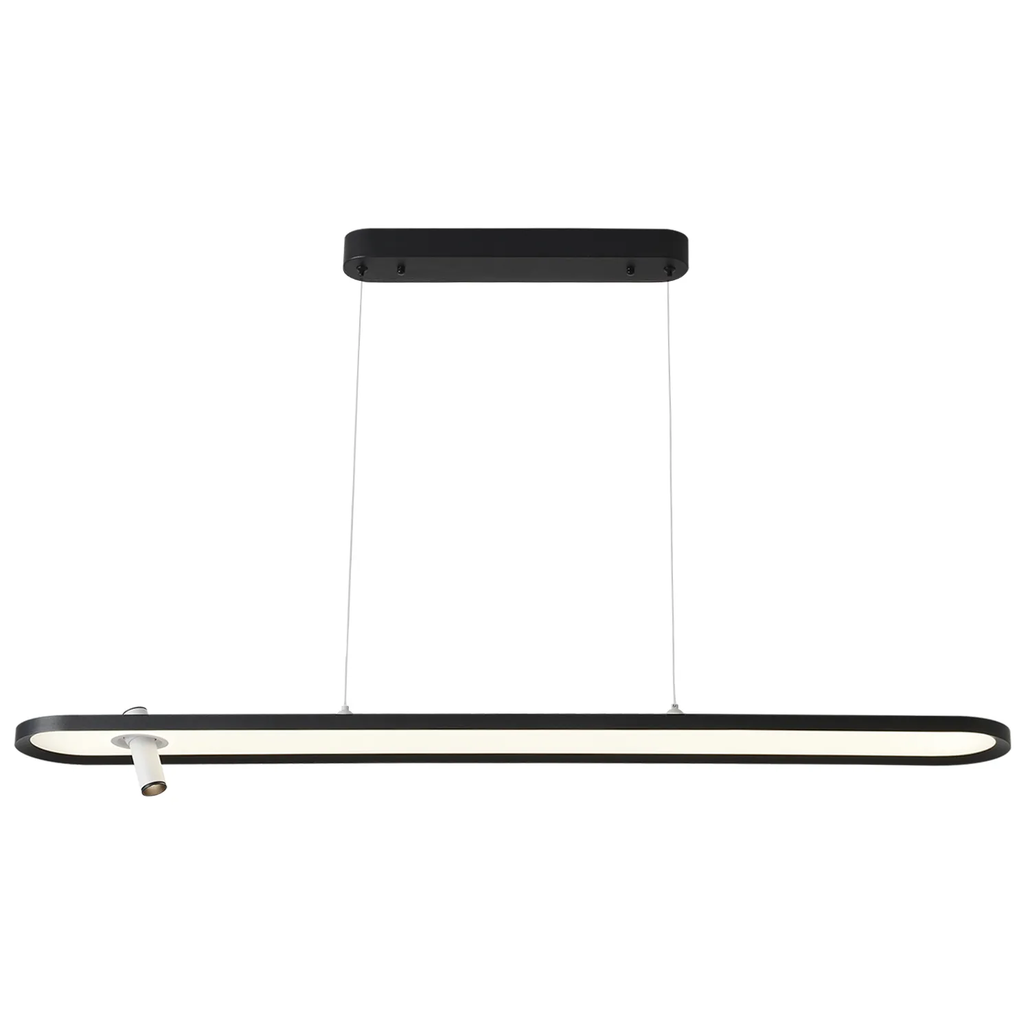 Светильник подвесной Crystal Lux CONTOUR SP45W LED BLACK