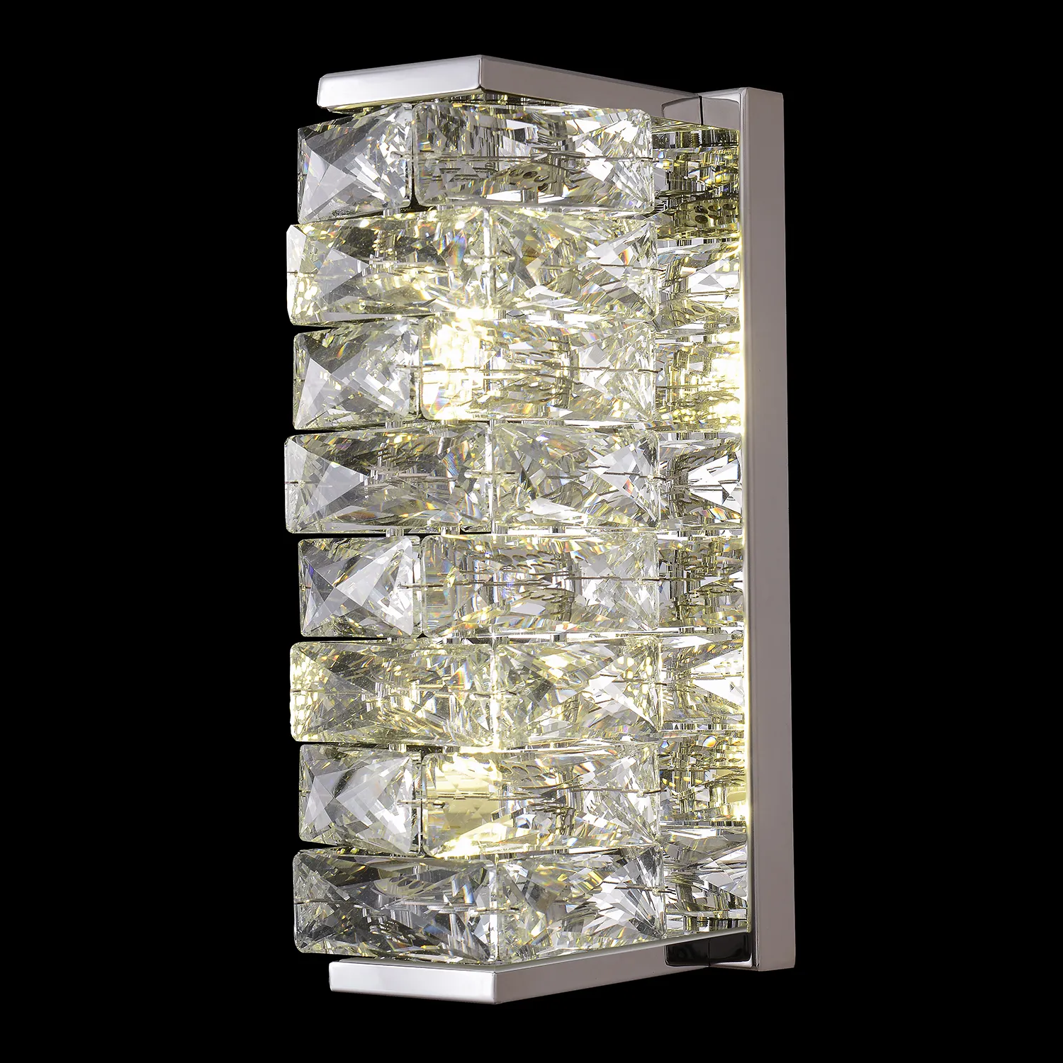Бра Crystal Lux ROLANDO AP2 CHROME