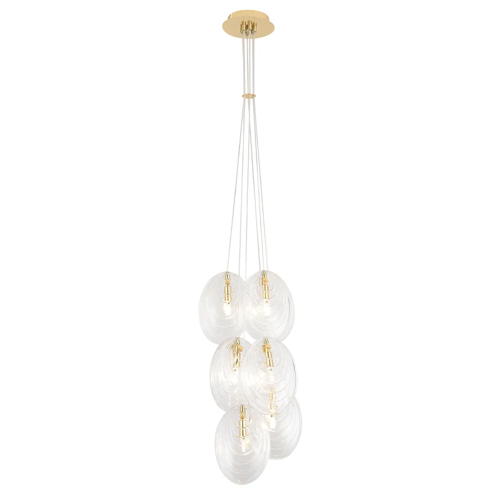 Светильник подвесной Crystal Lux MAR SP6 TRANSPARENTE