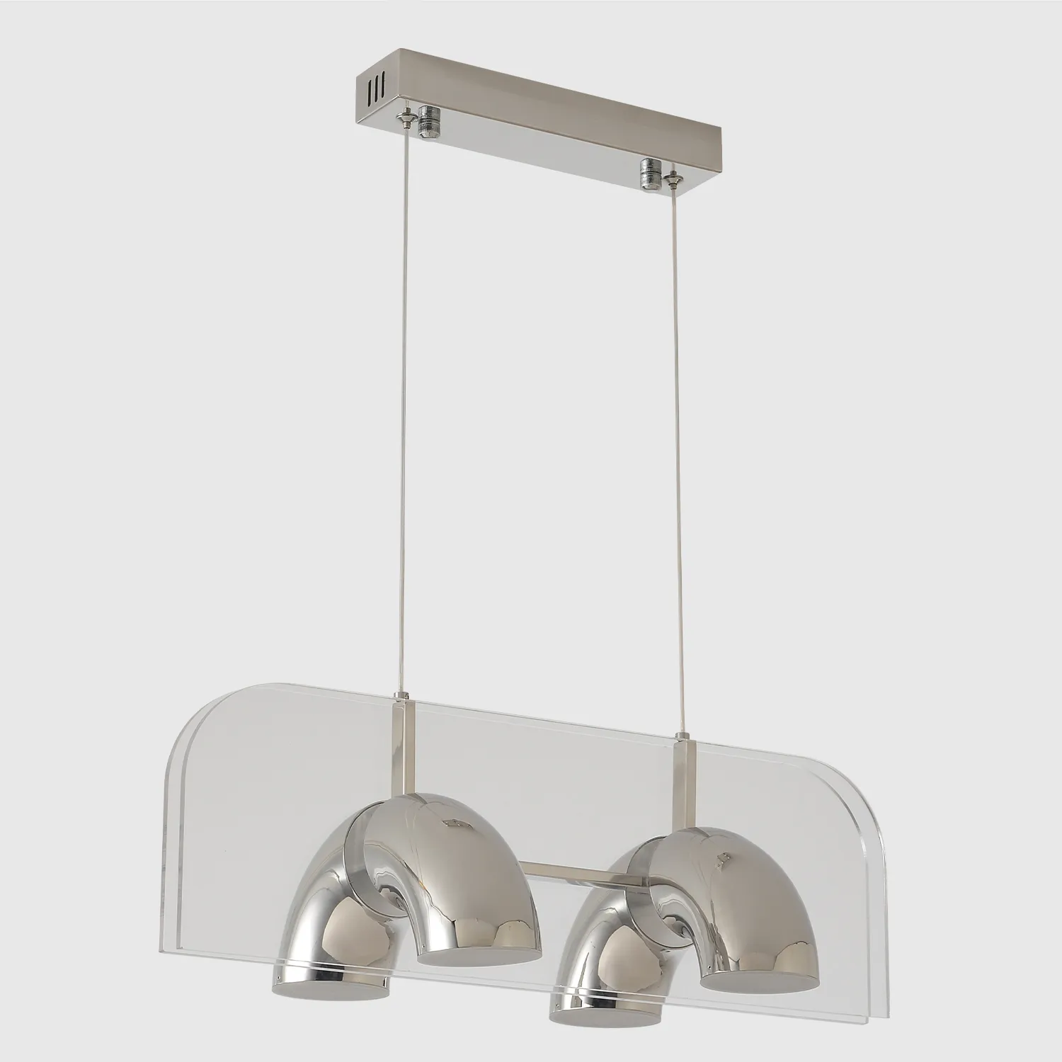 Светильник подвесной Crystal Lux ELEMENT SP24W LED CHROME