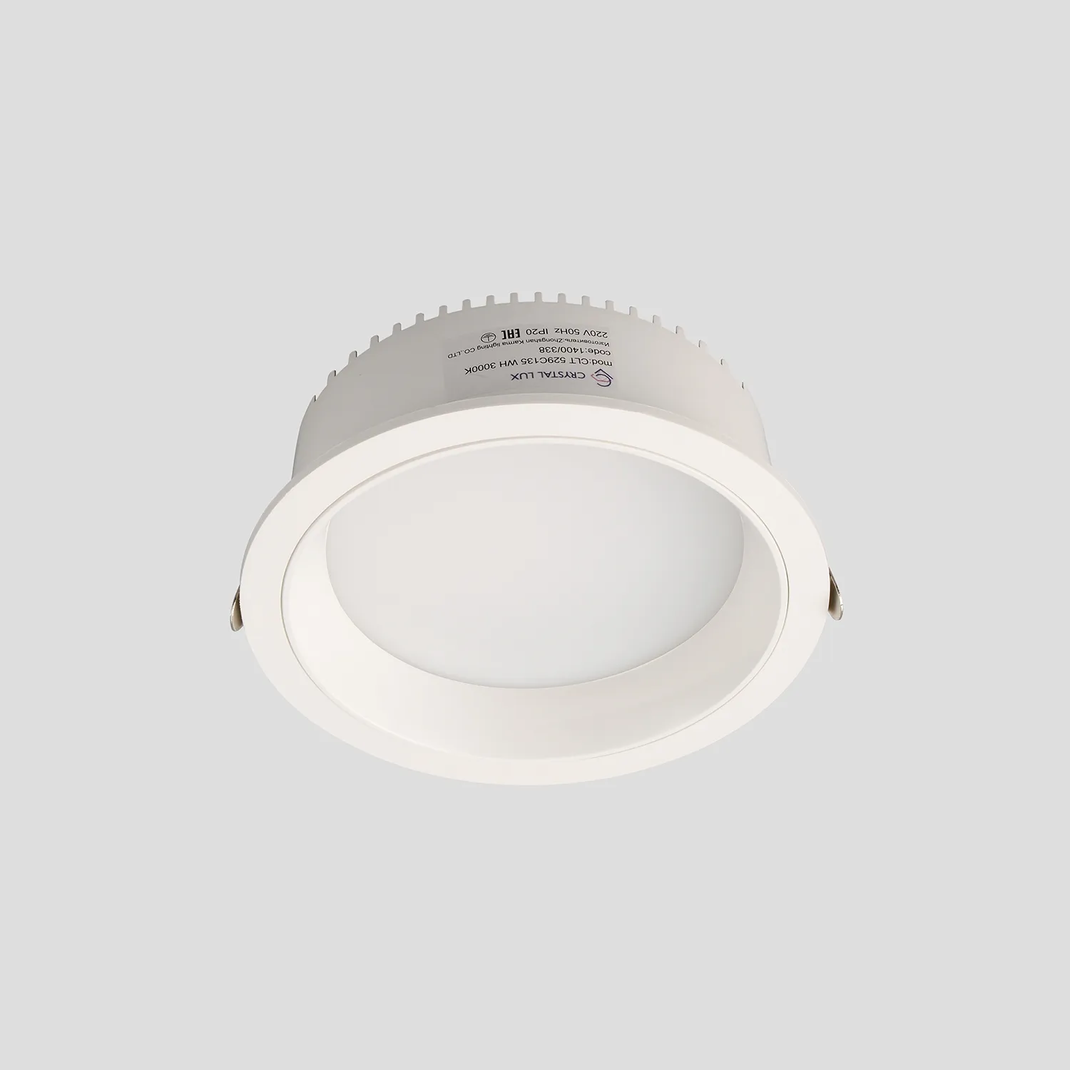 Светильник встраиваемый Crystal Lux CLT 529C135 WH 3000K