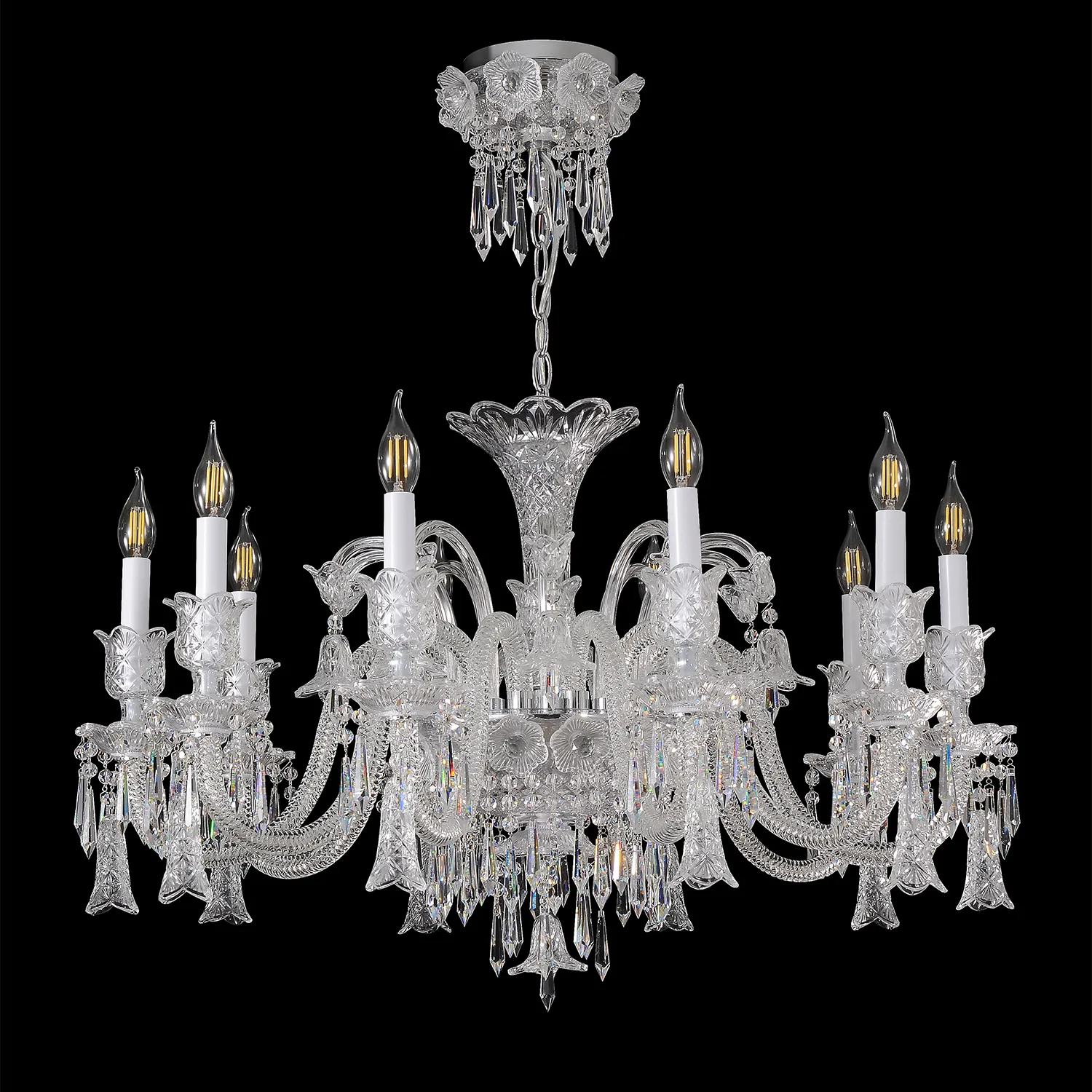 Люстра Crystal Lux VERSAILLES SP10 CHROME