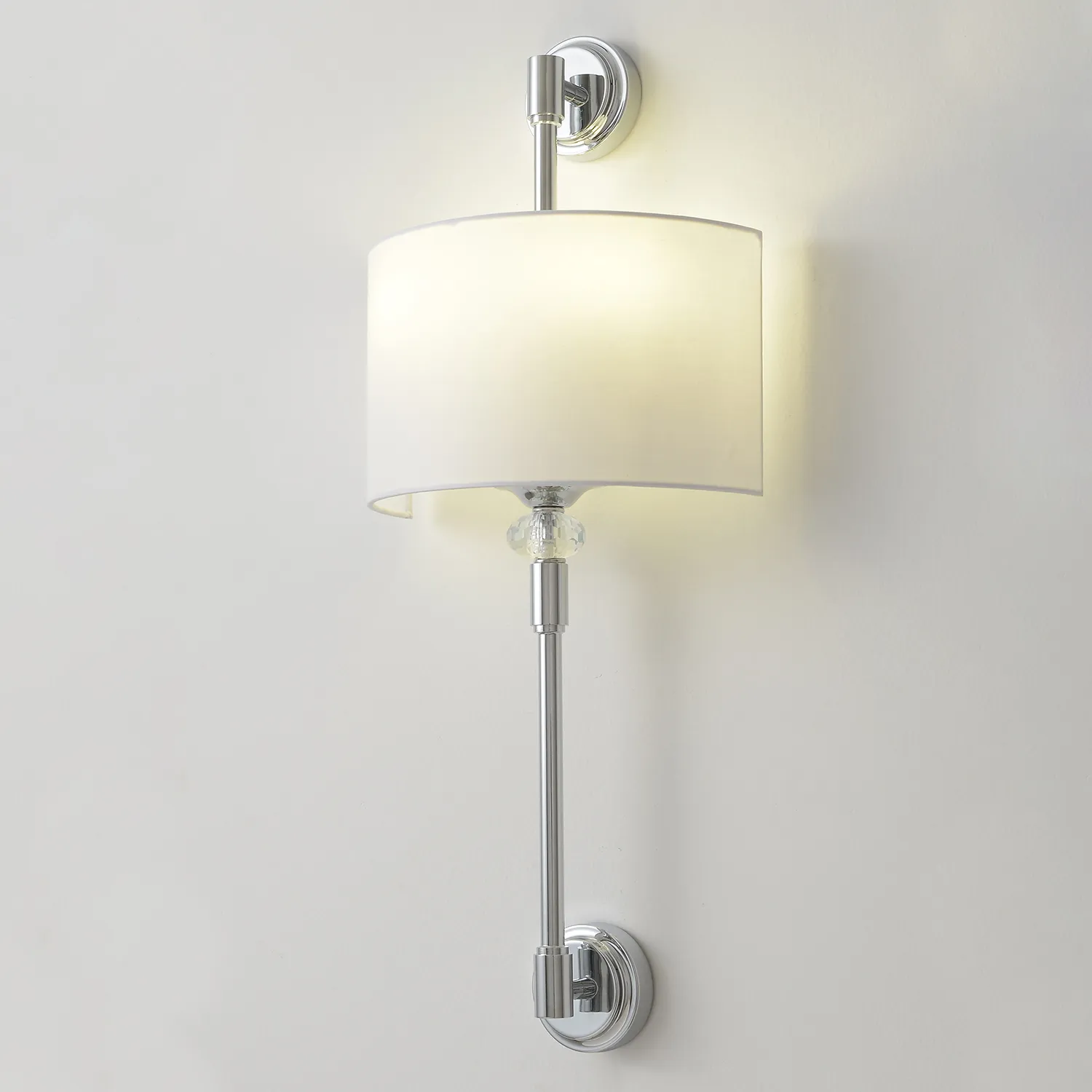Бра Crystal Lux VINTAGE AP2 CHROME