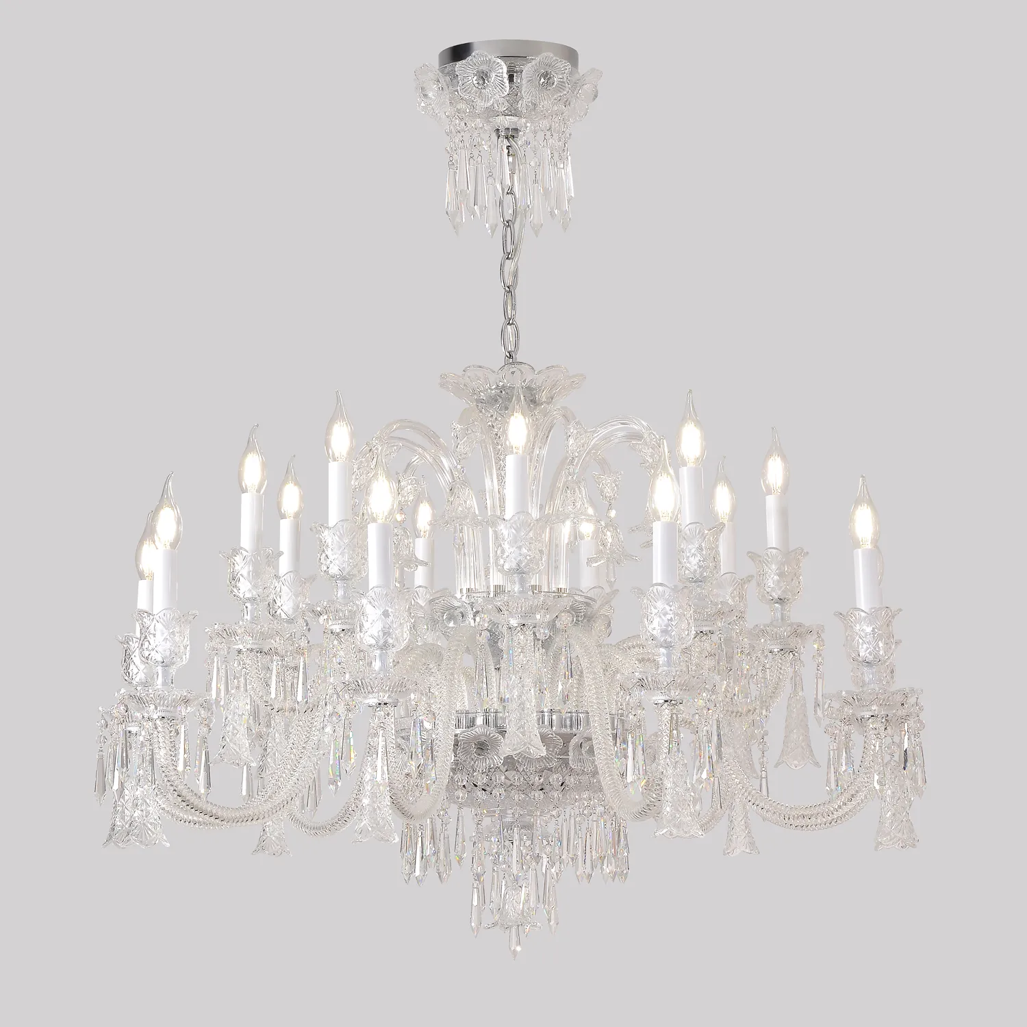 Люстра Crystal Lux VERSAILLES SP9+9 CHROME