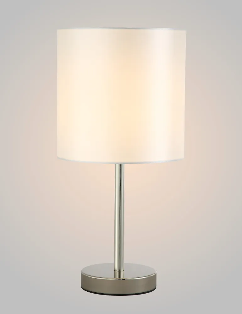 Настольная лампа Crystal Lux SERGIO LG1 NICKEL