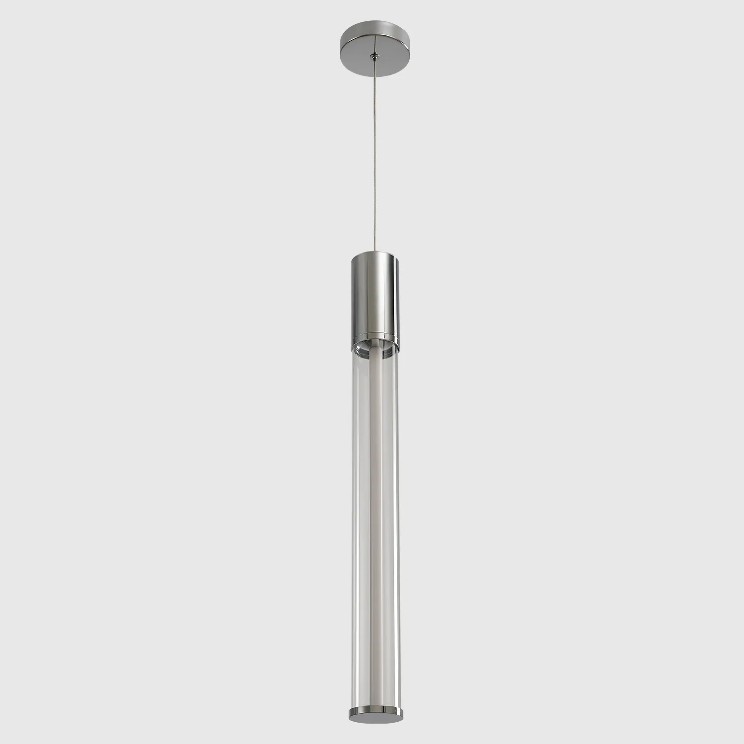 Светильник подвесной Crystal Lux LINEUP SP11W LED CHROME