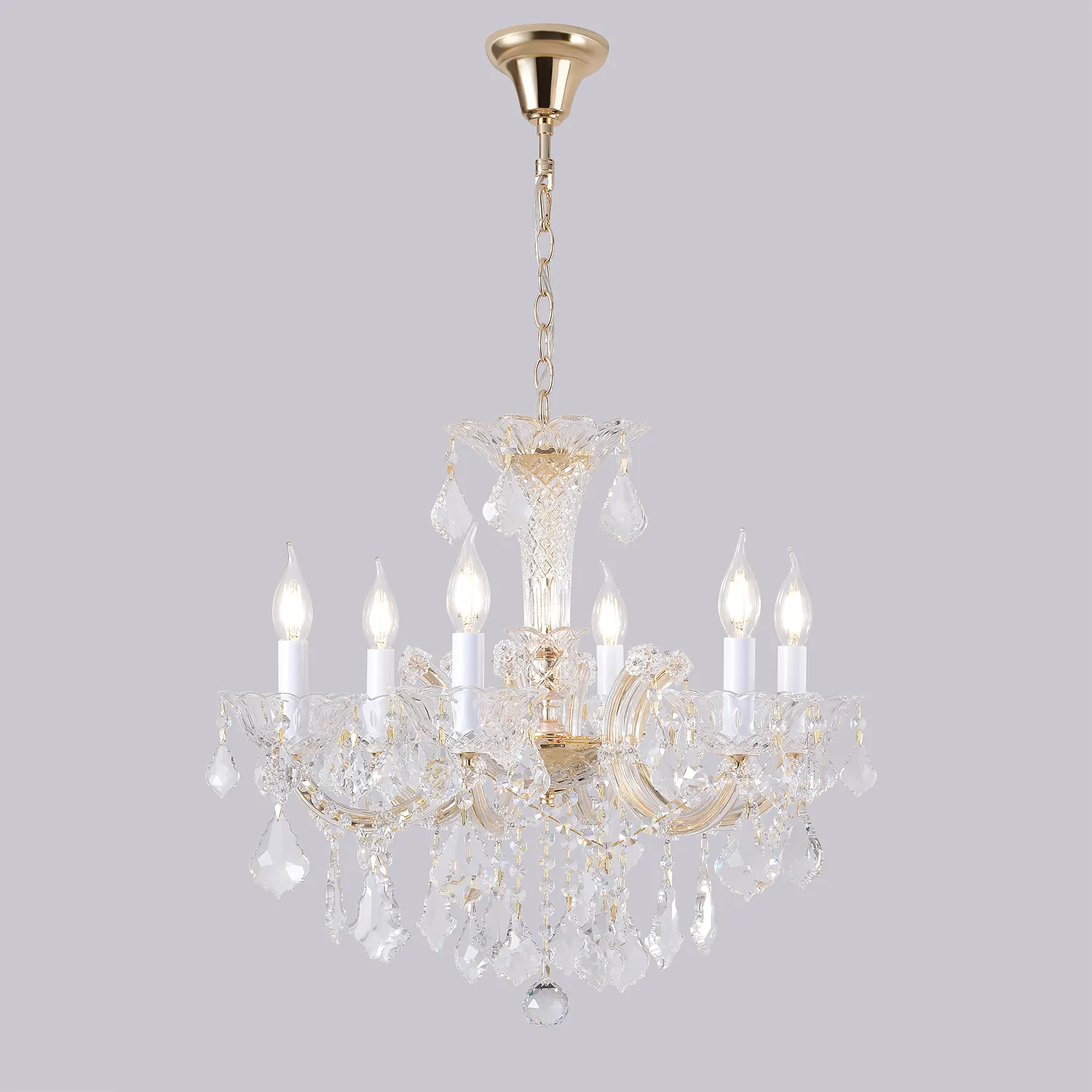Люстра Crystal Lux CRISTELLE SP6 GOLD