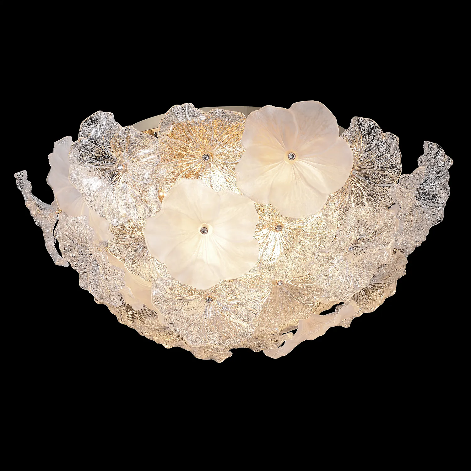 Светильник потолочный Crystal Lux MAGNOLIA PL12 GOLD