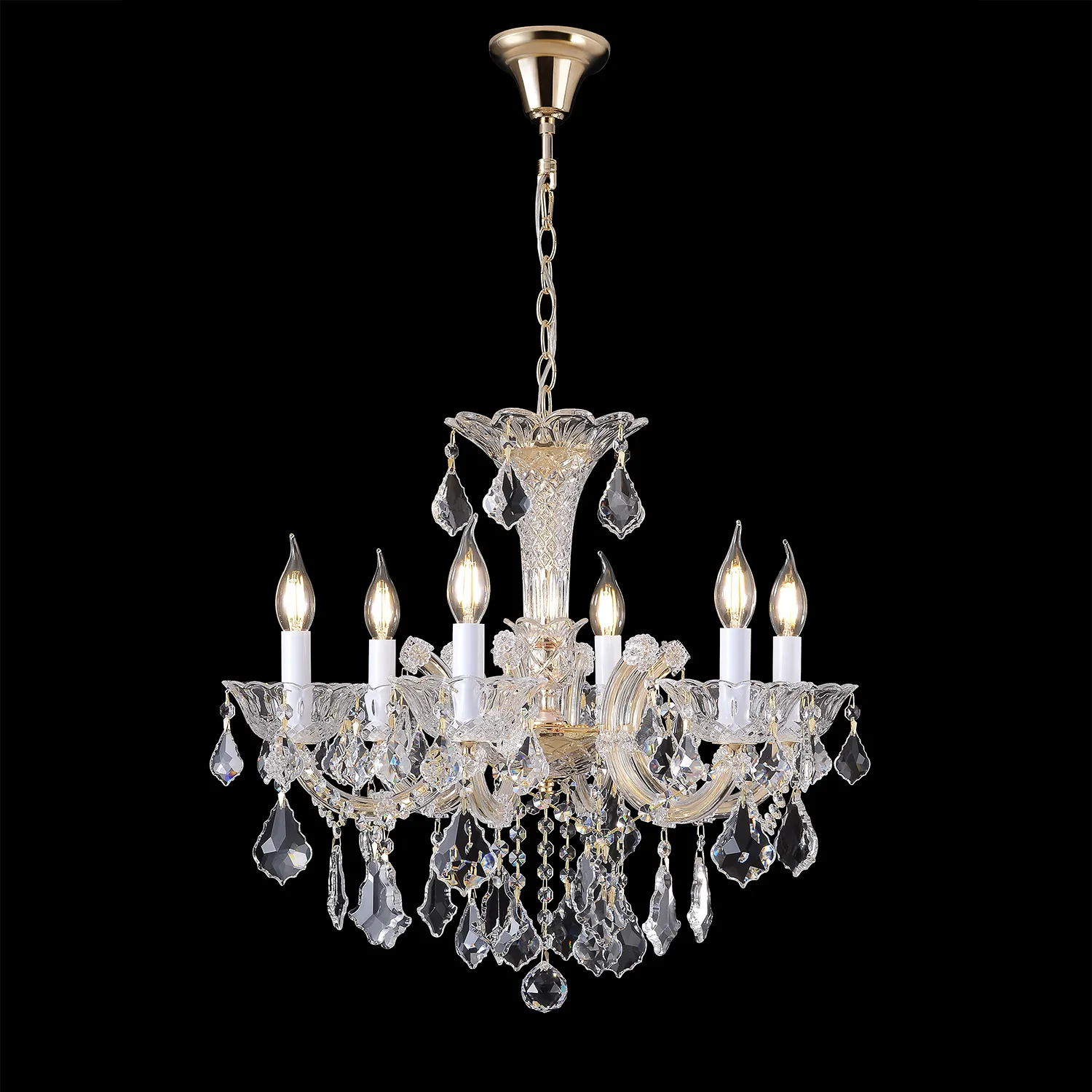 Люстра Crystal Lux CRISTELLE SP6 GOLD