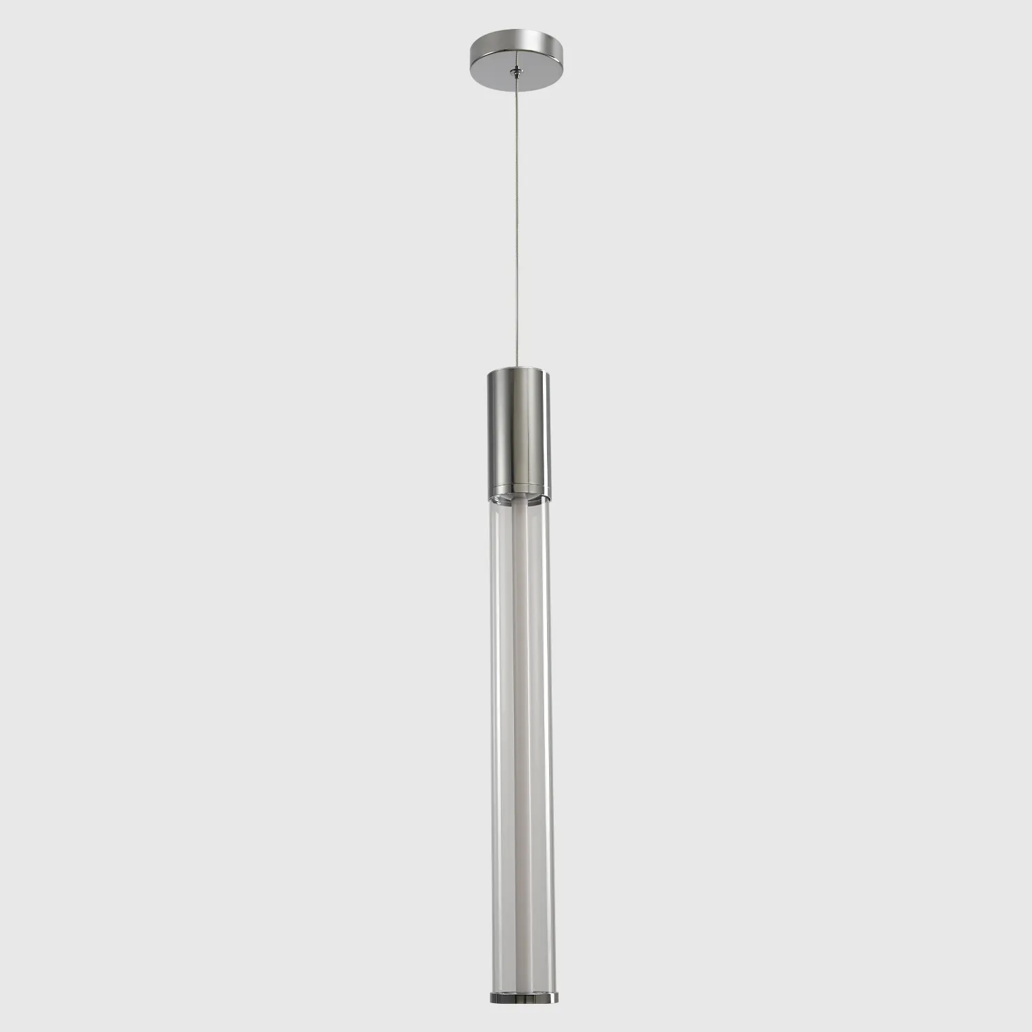 Светильник подвесной Crystal Lux LINEUP SP11W LED CHROME