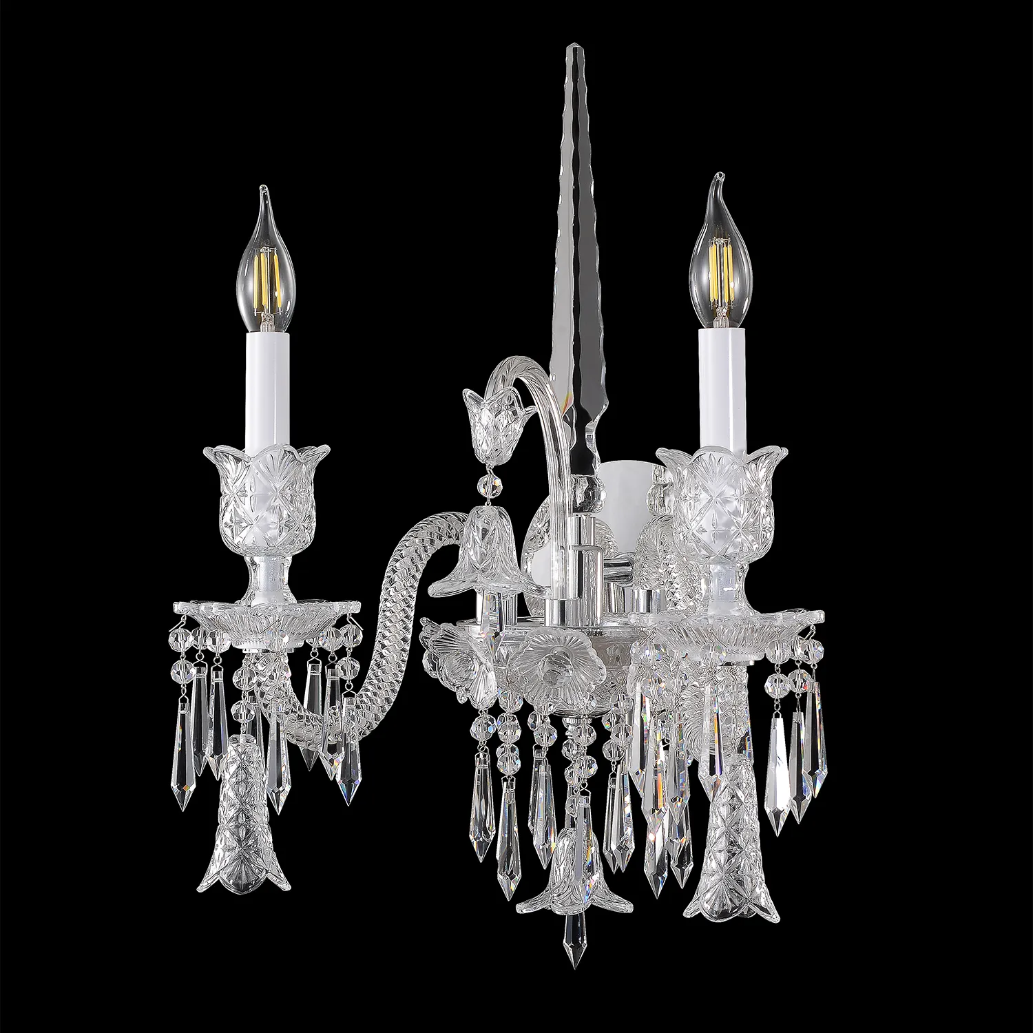 Бра Crystal Lux VERSAILLES AP2 CHROME