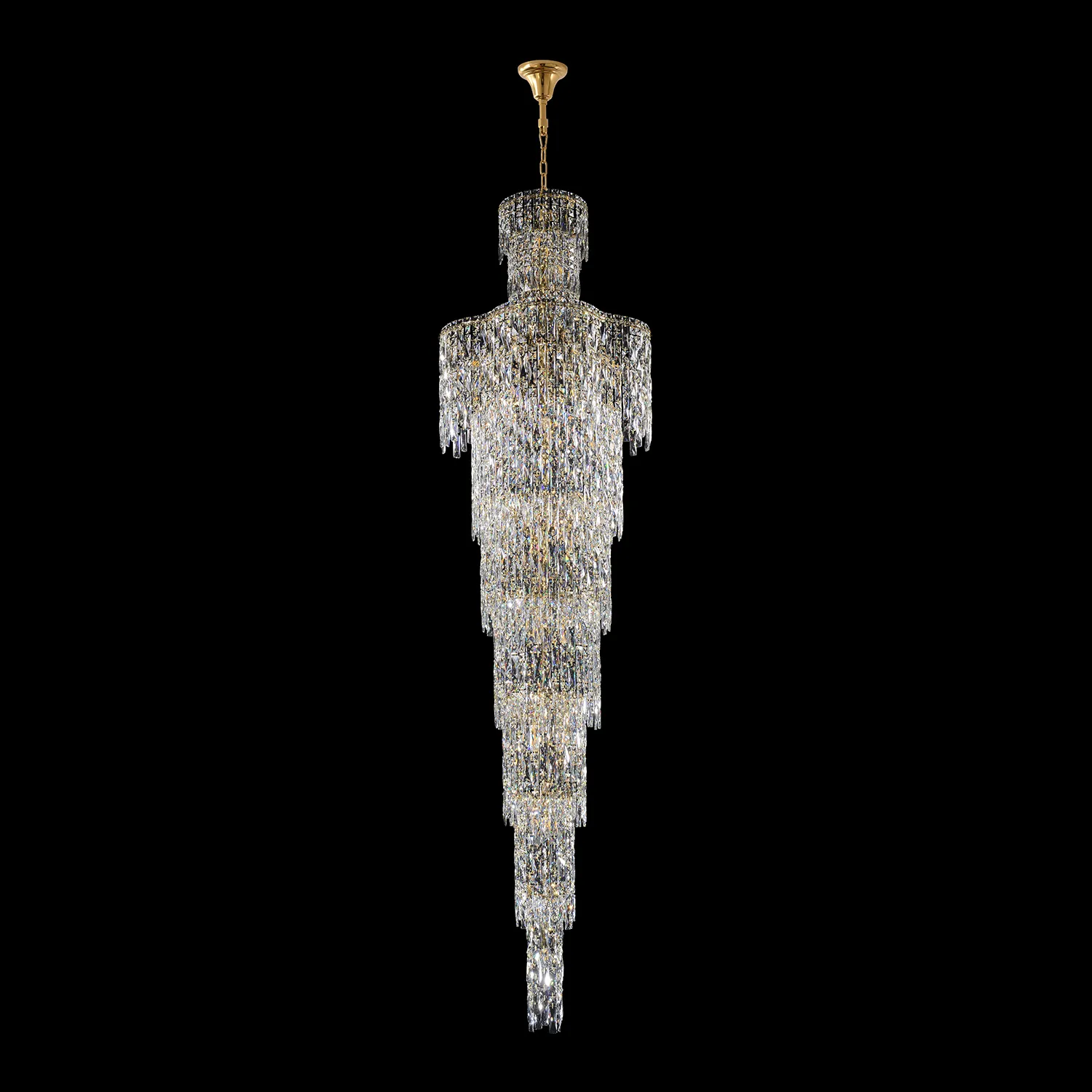 Люстра Crystal Lux ABRIL SP28 GOLD