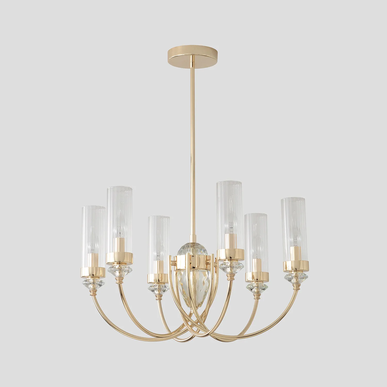 Люстра Crystal Lux SECRET SP6 GOLD
