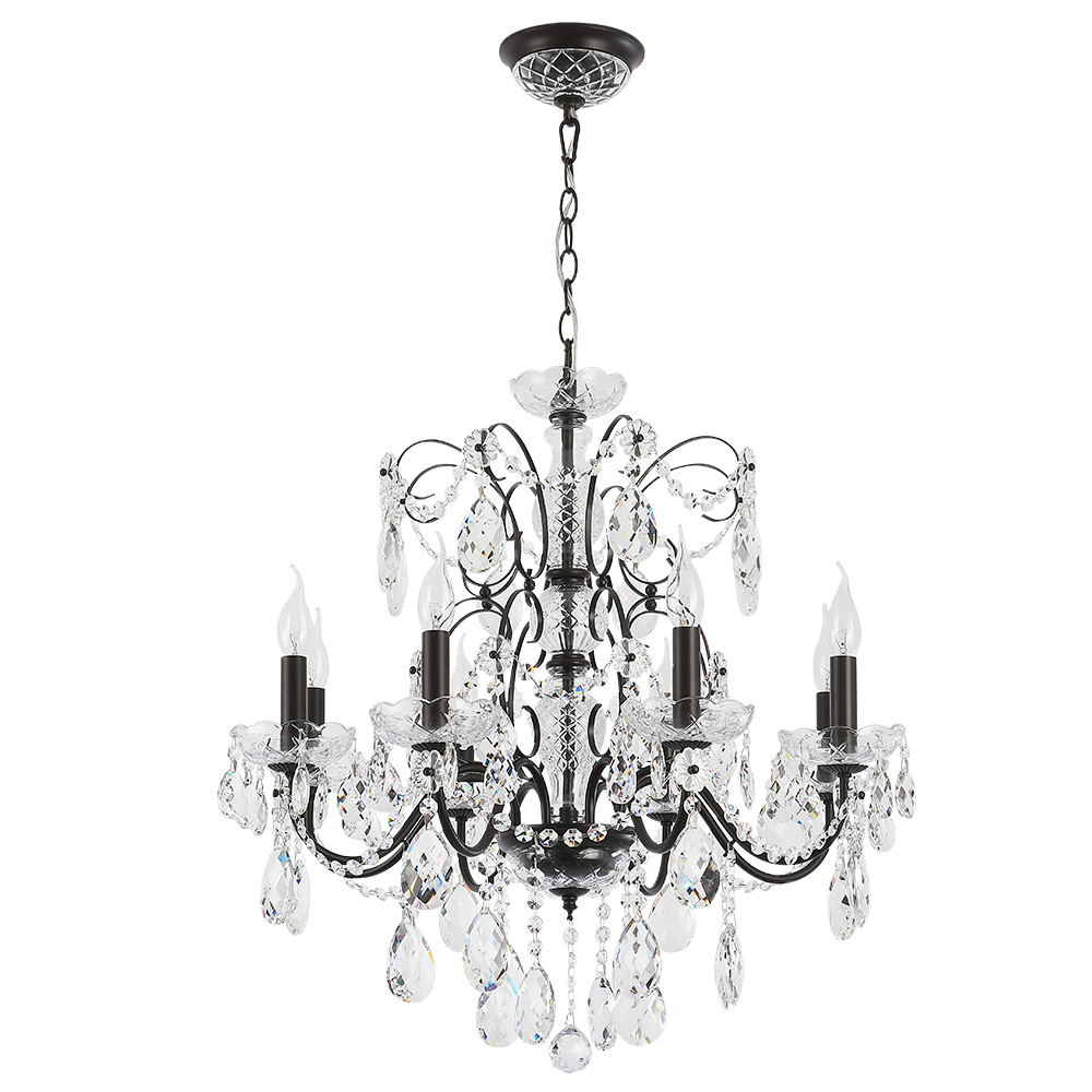 Люстра crystal lux odelis sp8 brown