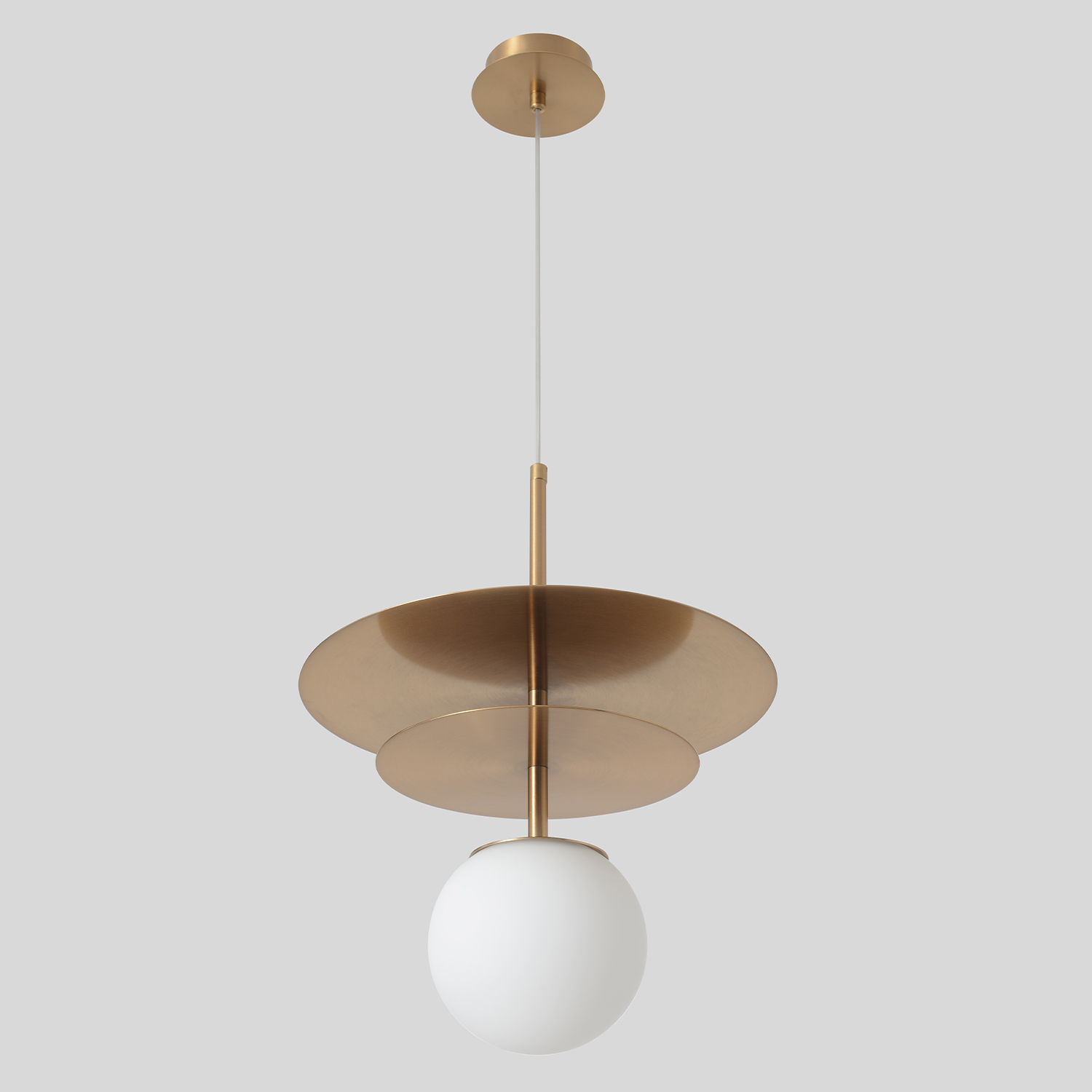 Светильник подвесной crystal lux uva sp1.2 brass