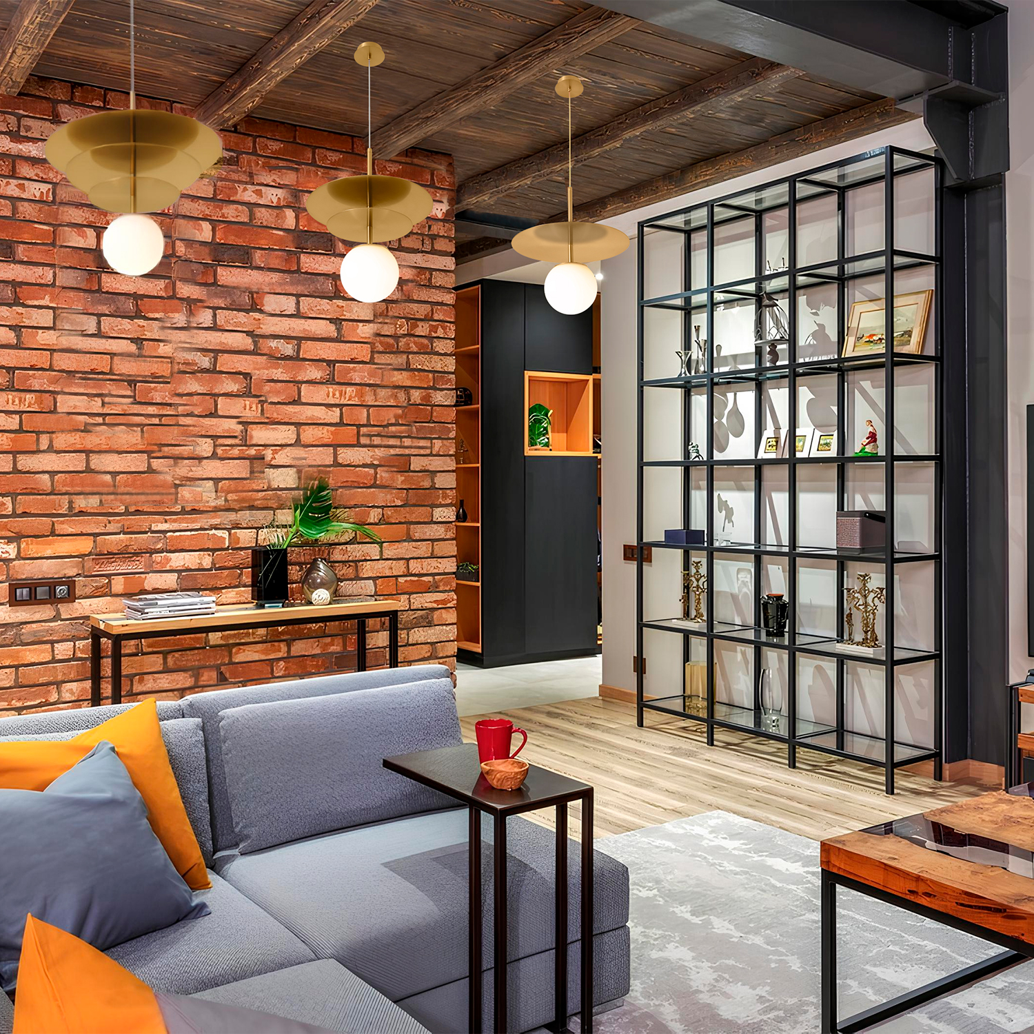 Светильник подвесной crystal lux uva sp1.2 brass