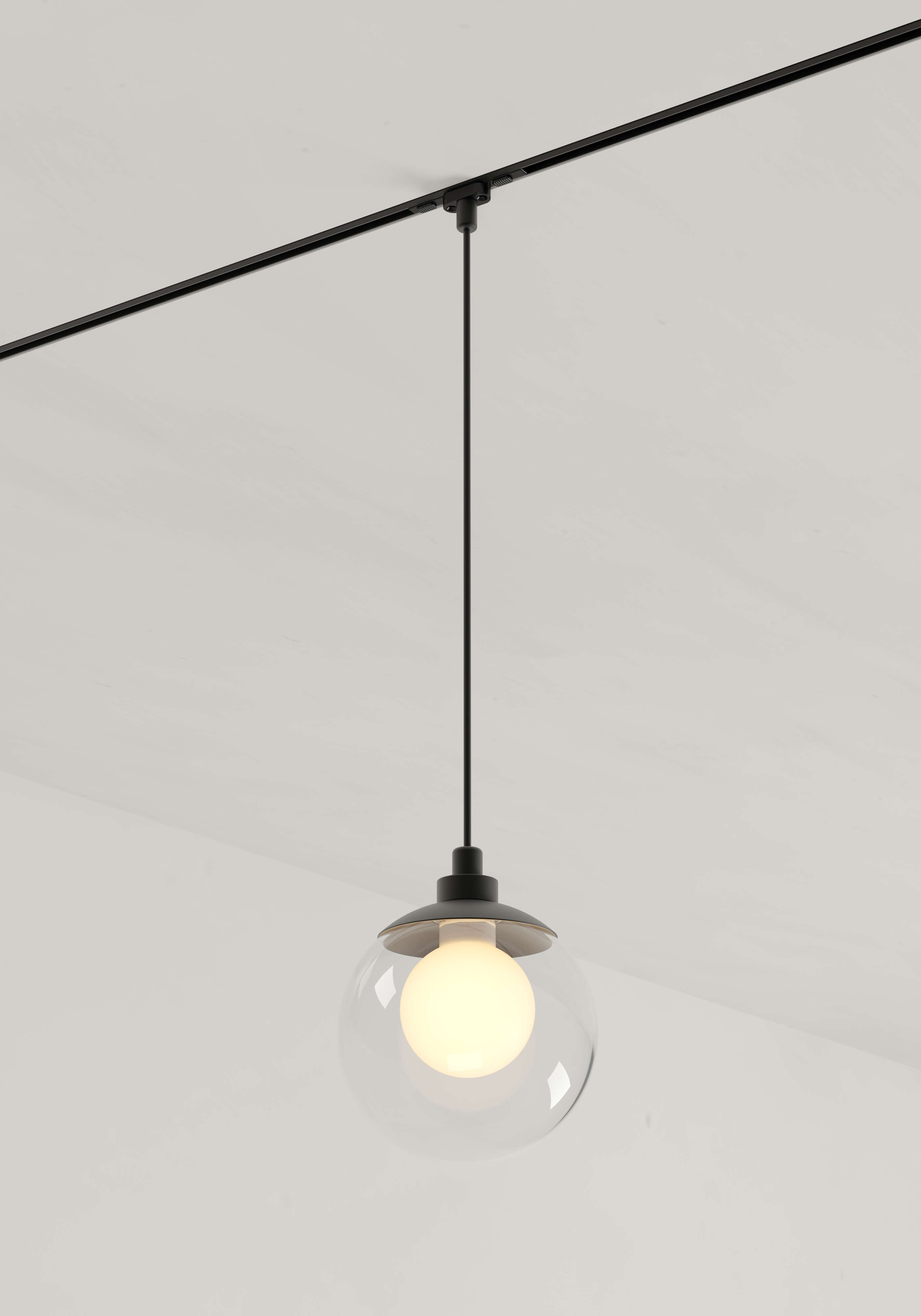 Светильник трековый магнитный crystal lux clt 0.36 005 5w bl 4000k