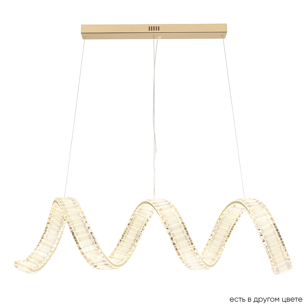 Люстра crystal lux musika sp100w led l1200 gold