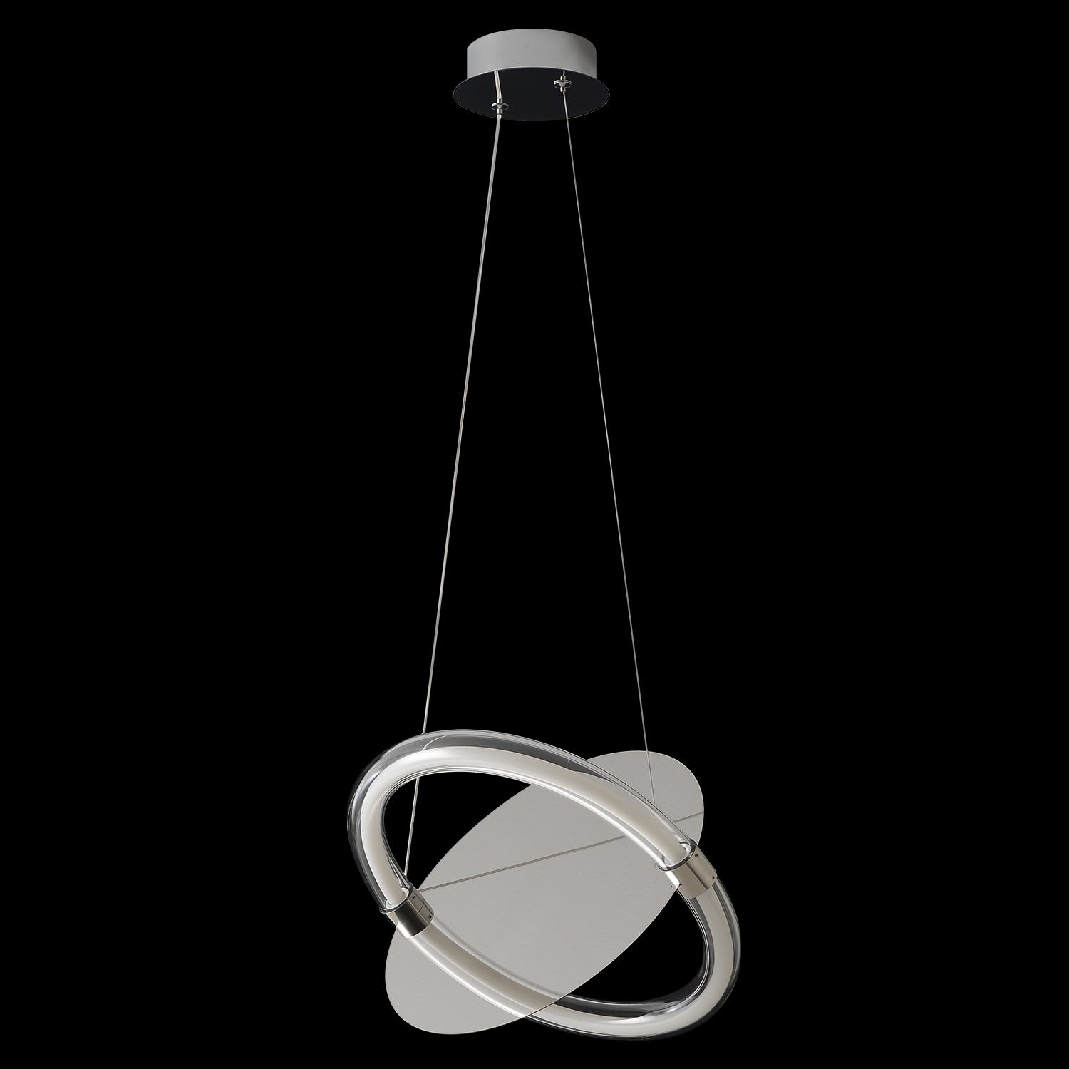 Светильник подвесной crystal lux nebula sp22w led chrome