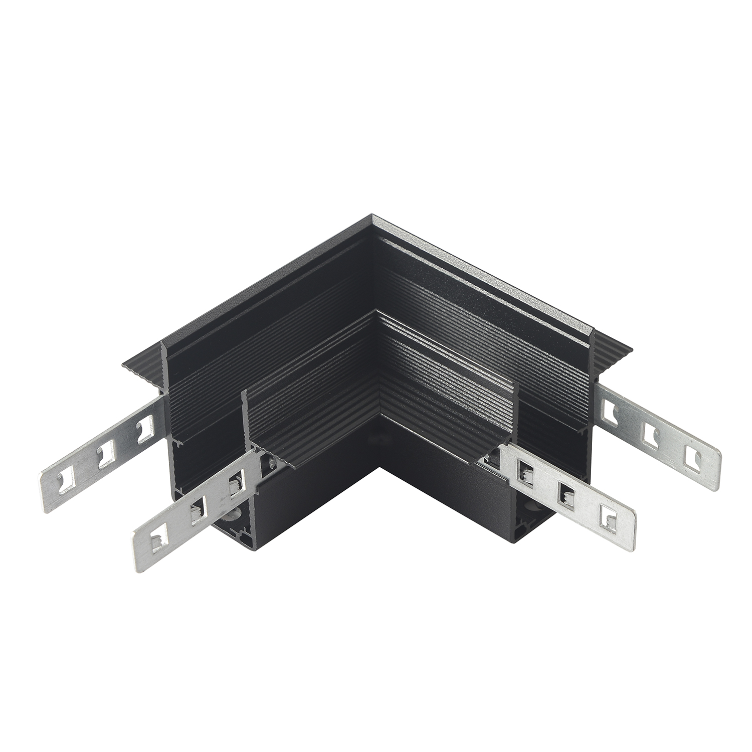 Соединитель для магнитного встраиваемого шинопровода для гкл12, 5 мм угловой crystal lux clt 0.223 11 bl