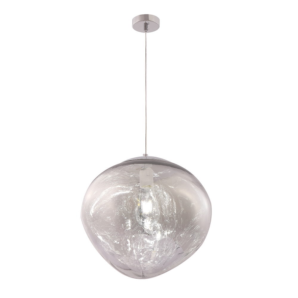 Светильник подвесной crystal lux malaga sp1 d360 chrome