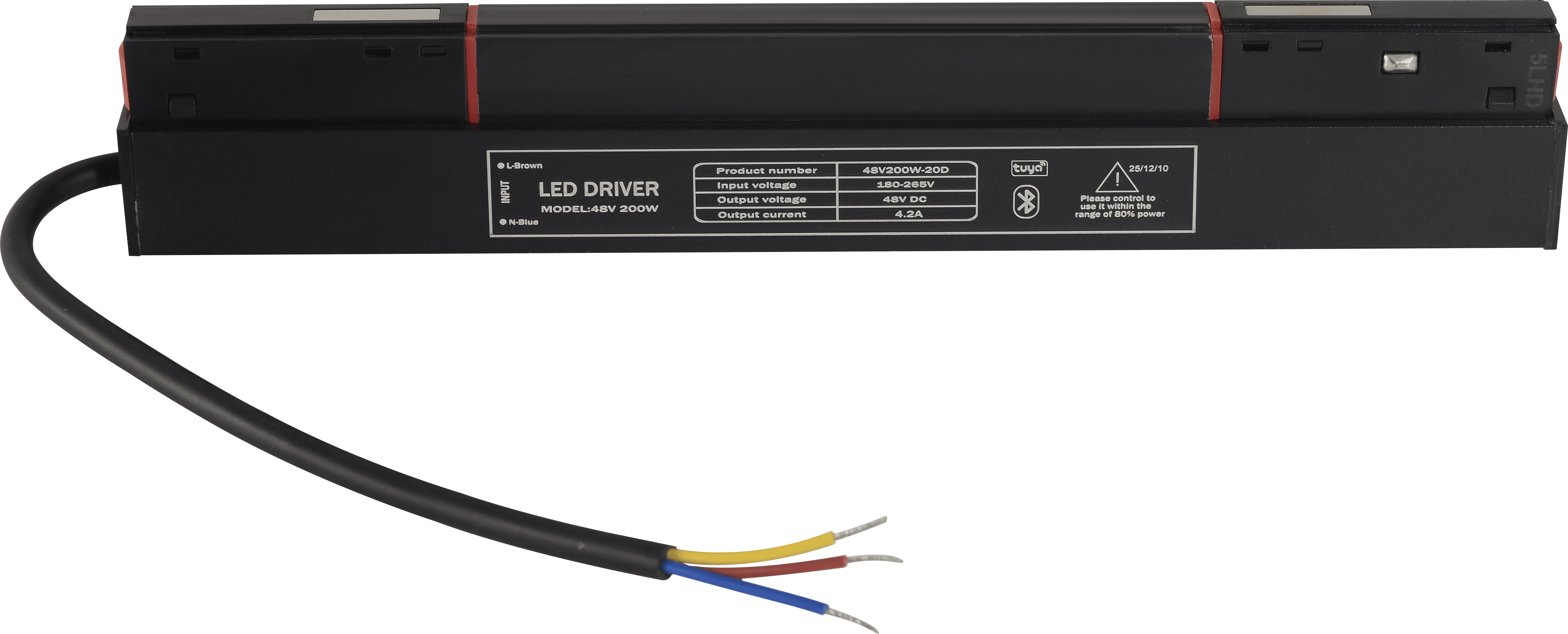 Драйвер для магнитного шинопровода 48V, 200W CLT 0.203 09 BL SMART