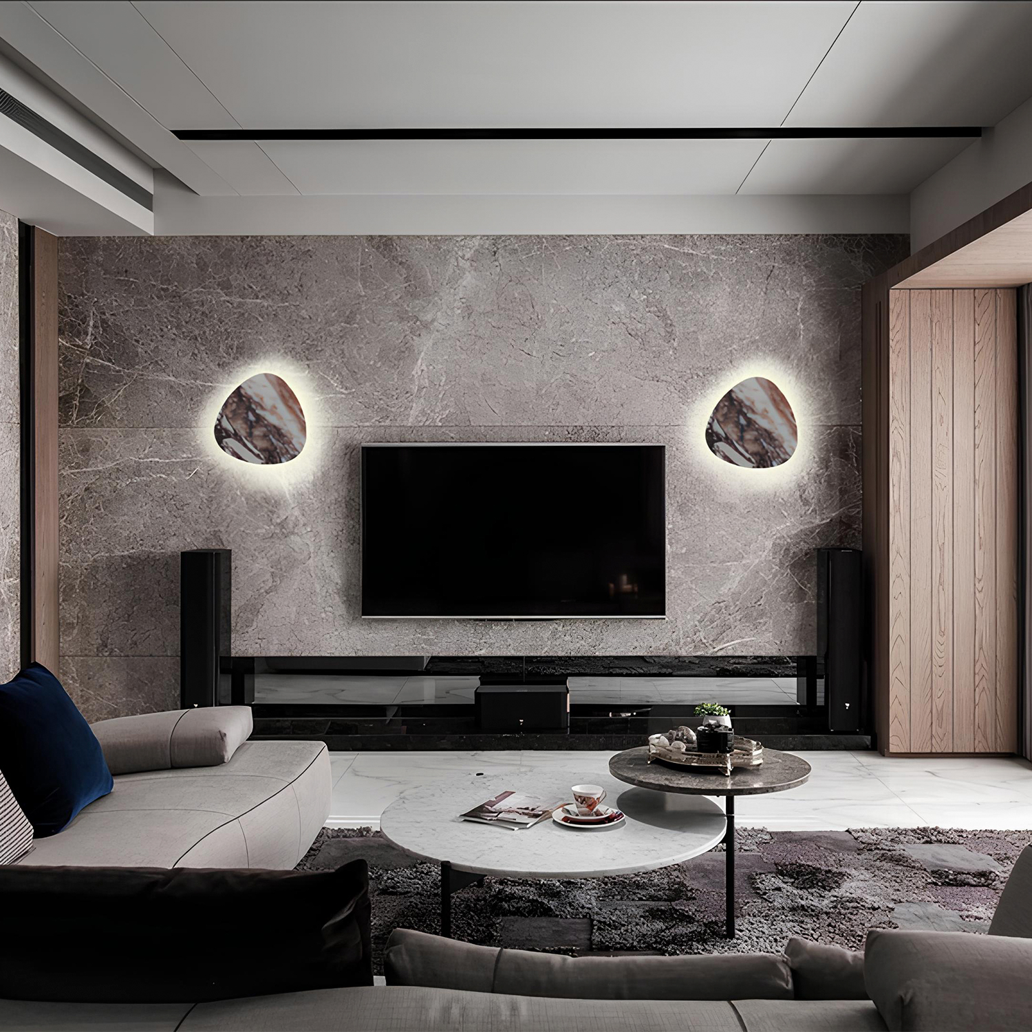 Бра crystal lux bilbao ap10w led d300 white