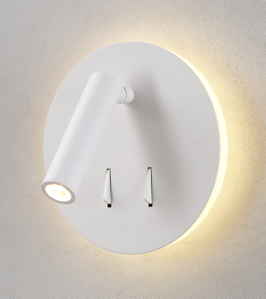 Бра crystal lux clt 223w wh