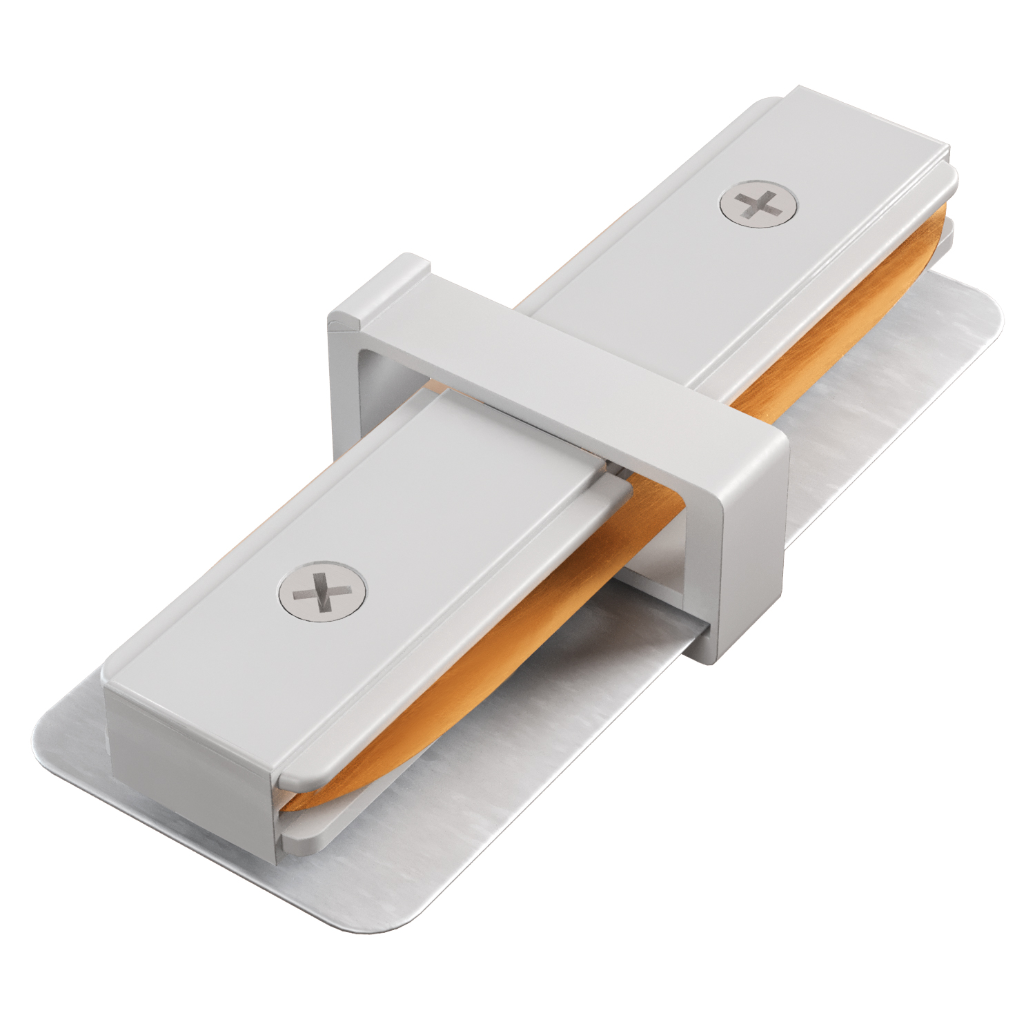 Соединитель линейный (однофазный) crystal lux clt 0.211 06 wh