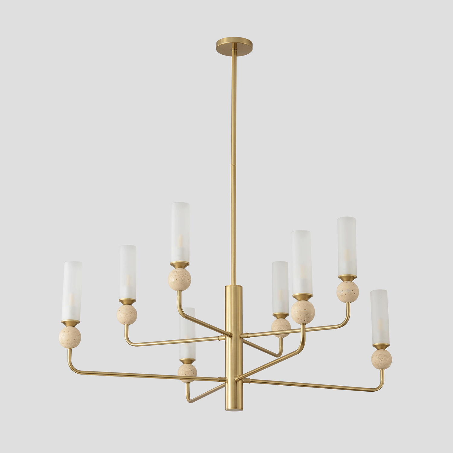 Люстра crystal lux simply sp8 brass