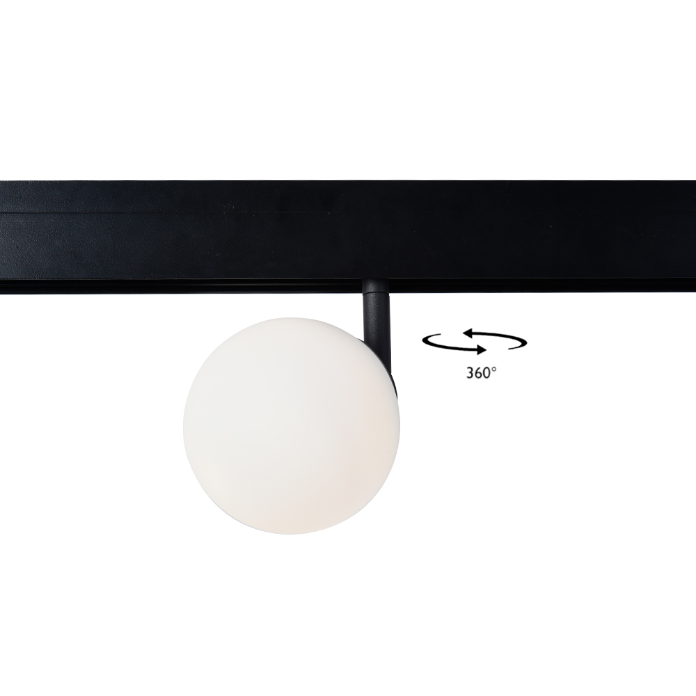 Светильник трековый магнитный crystal lux clt 0.33 015 5w bl 4000k