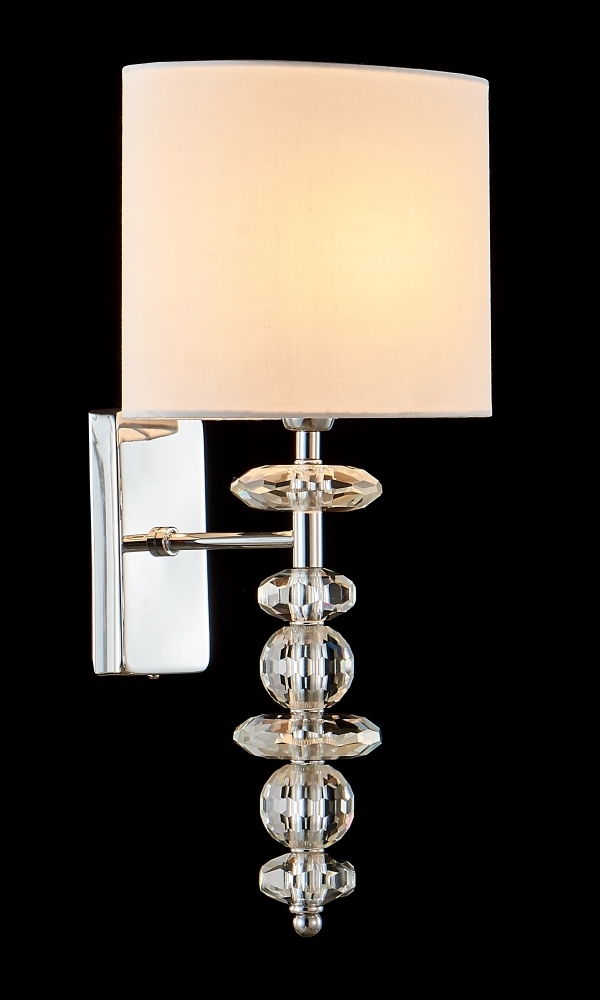 Бра crystal lux armando ap1.2 chrome