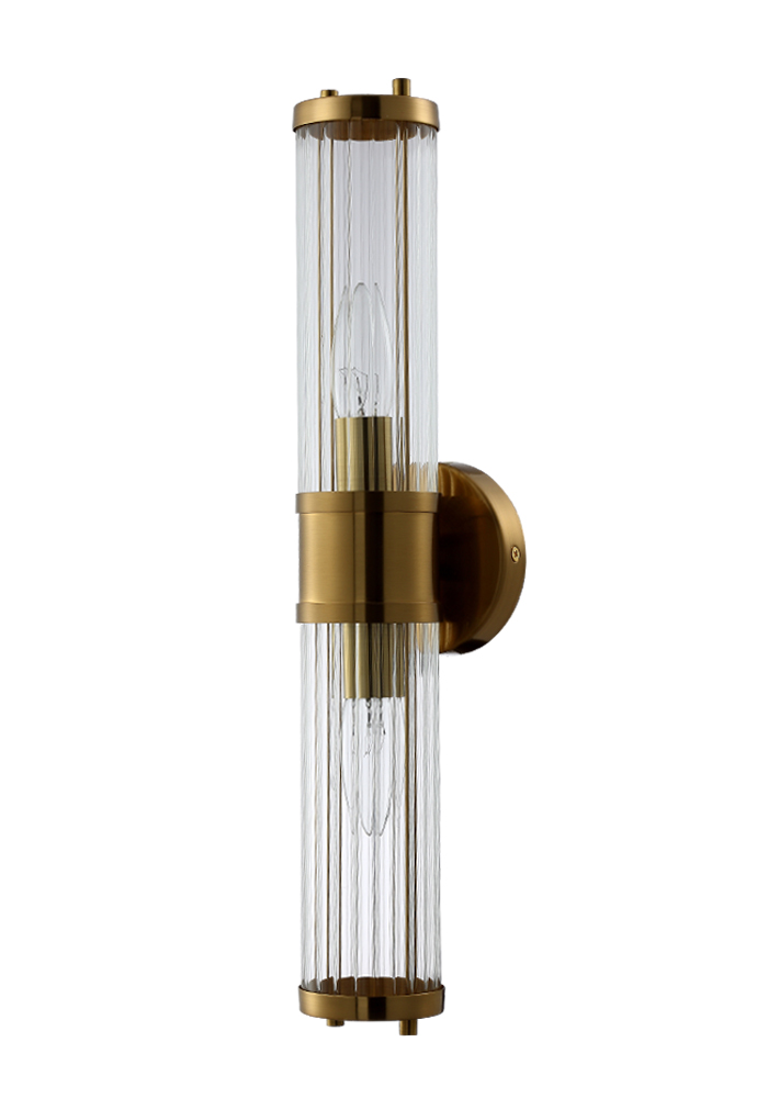 Бра crystal lux sancho ap2 brass