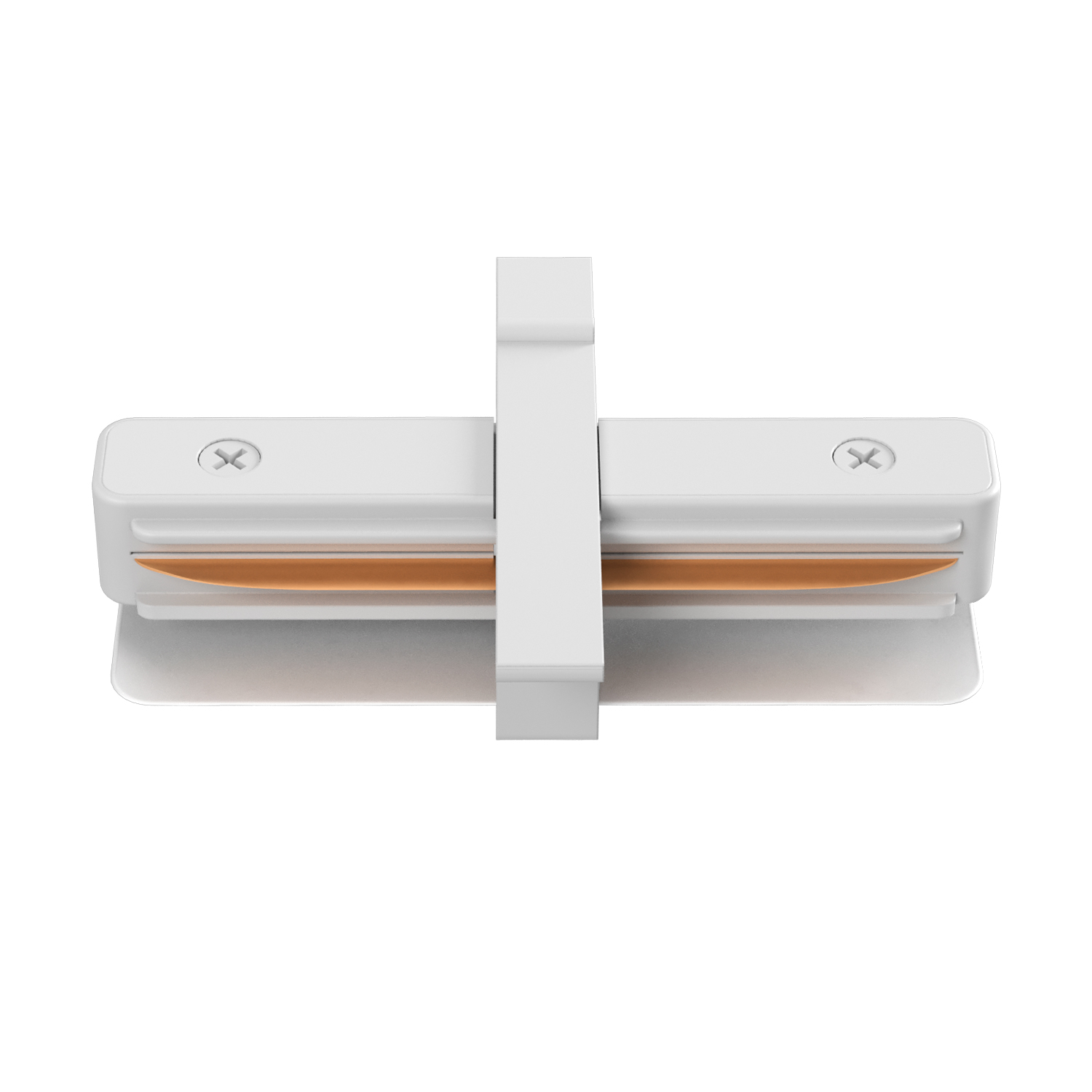 Соединитель линейный (однофазный) для встраиваемого шинопровода crystal lux clt 0.2211 01 wh