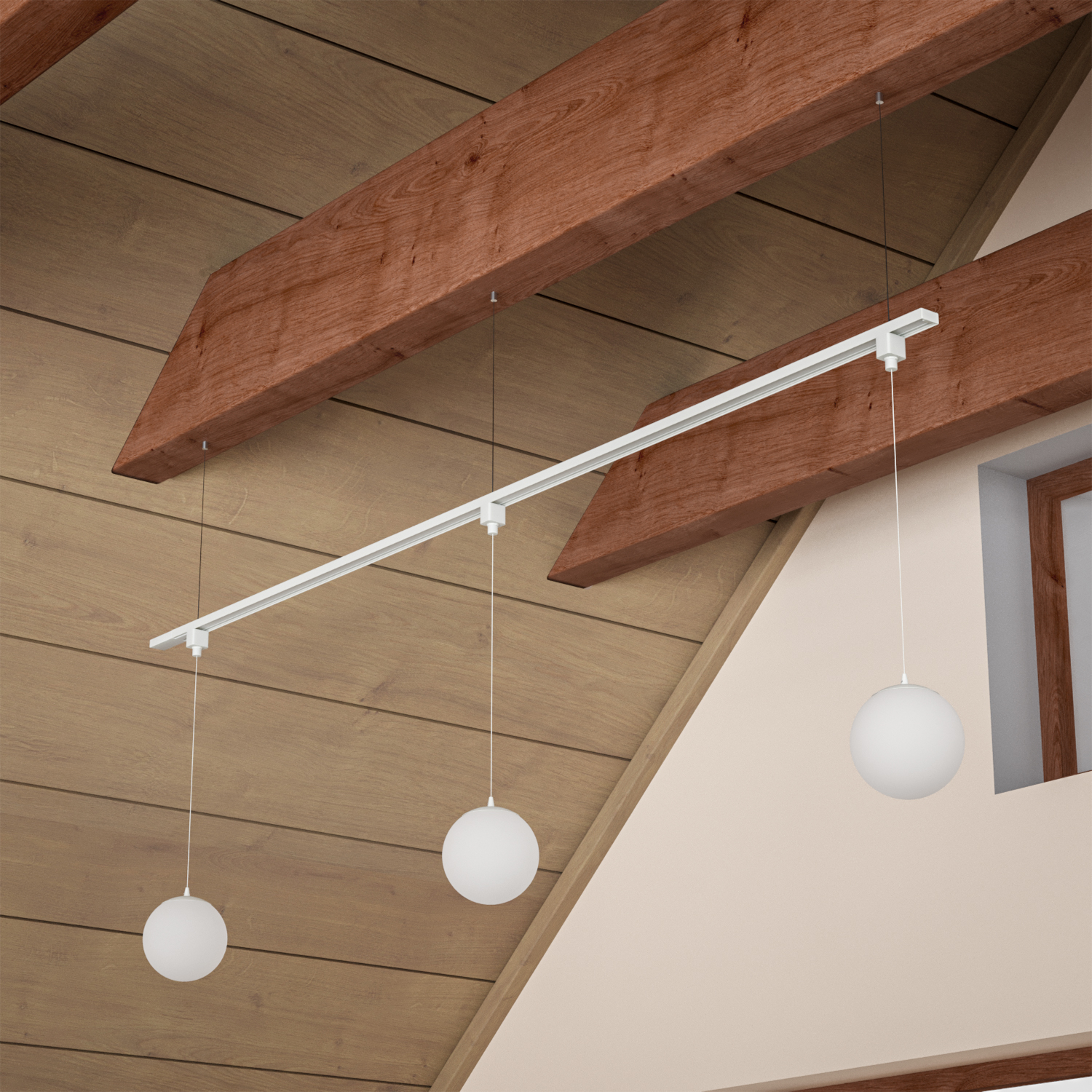 Подвесной комплект для шинопровода crystal lux clt 0.210 03 wh