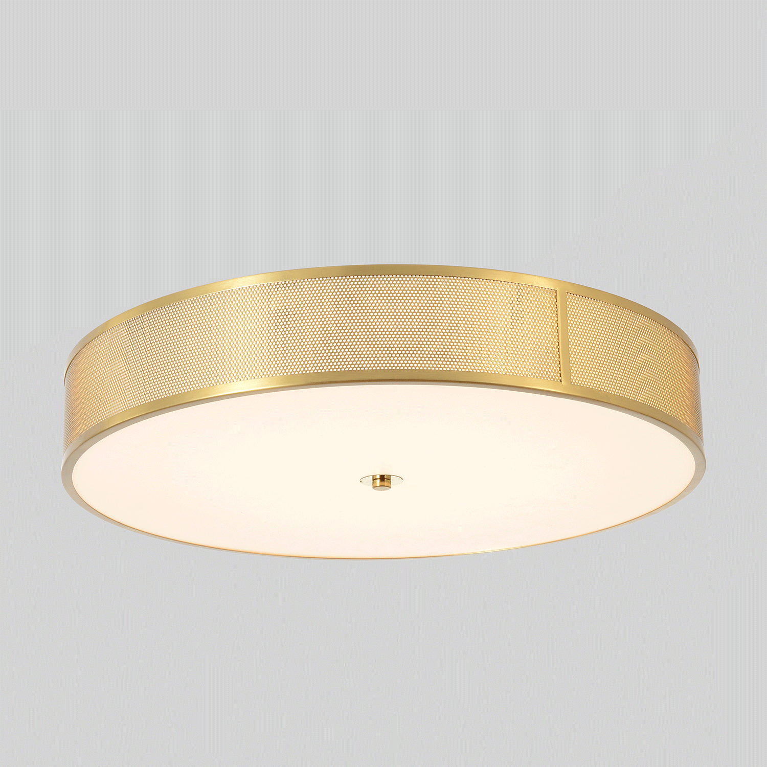 Светильник потолочный crystal lux button pl40w led