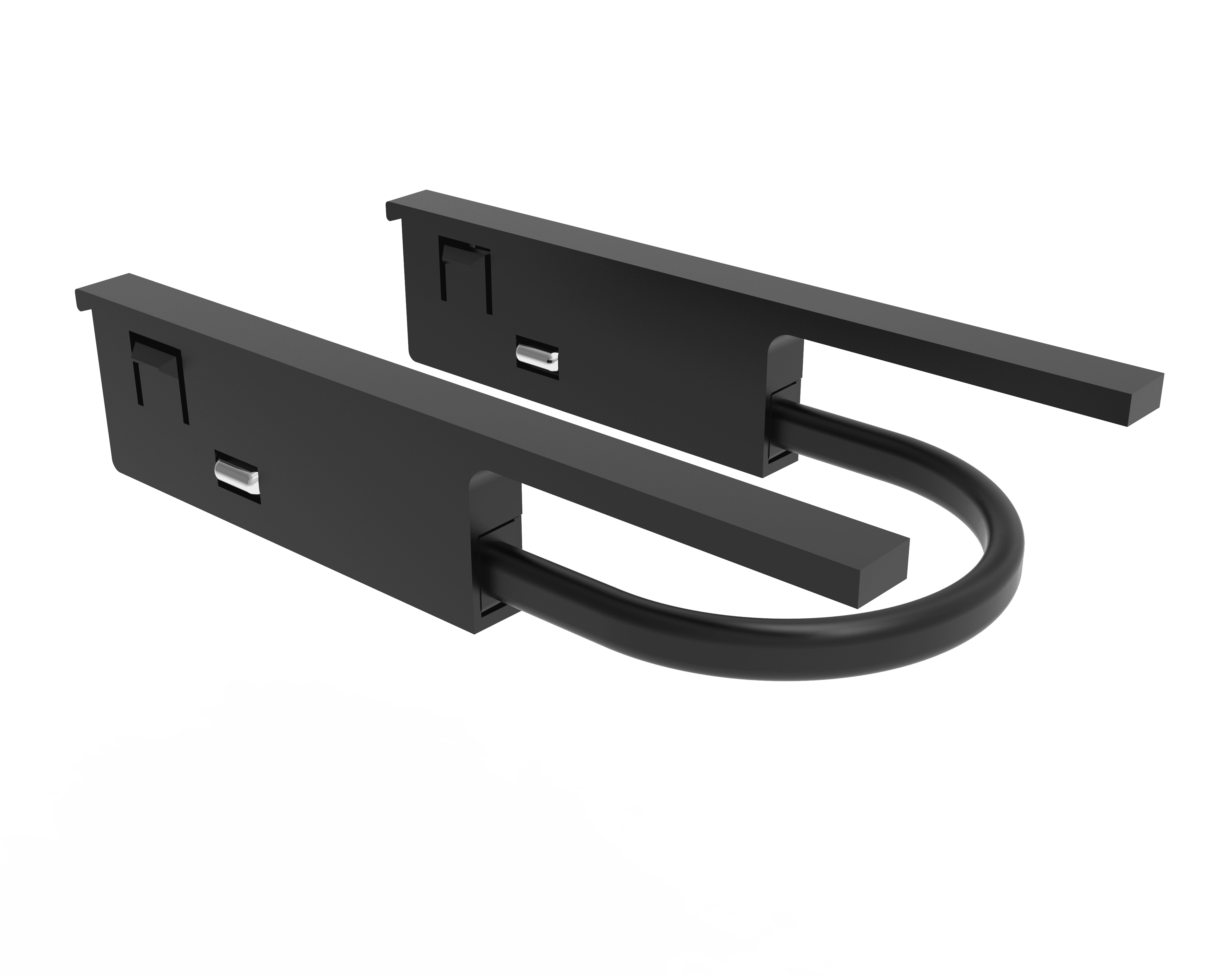 Соединитель питания для магнитного шинопровода угловой crystal lux clt 0.206 04 bl