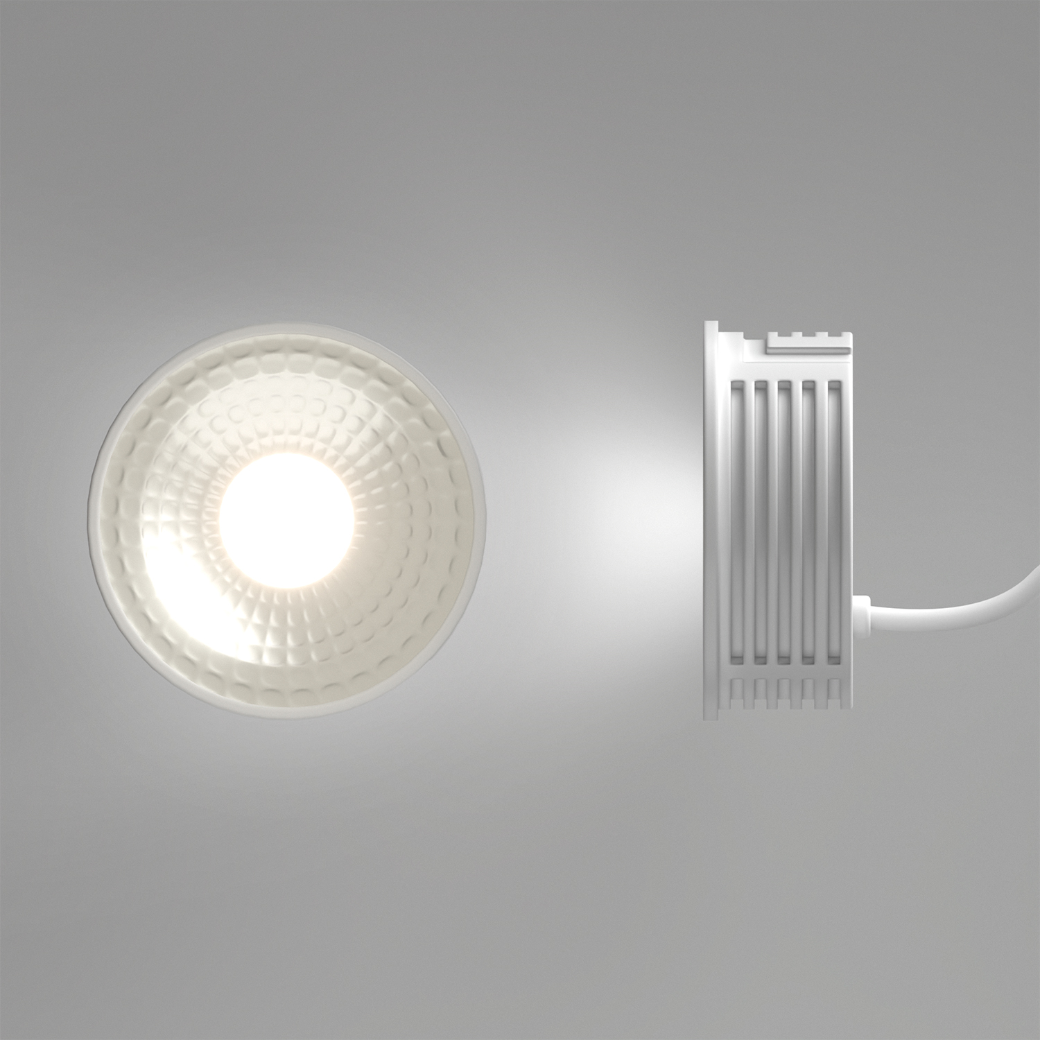 Светодиодный модуль crystal lux clt 090m 7w 3000k wh