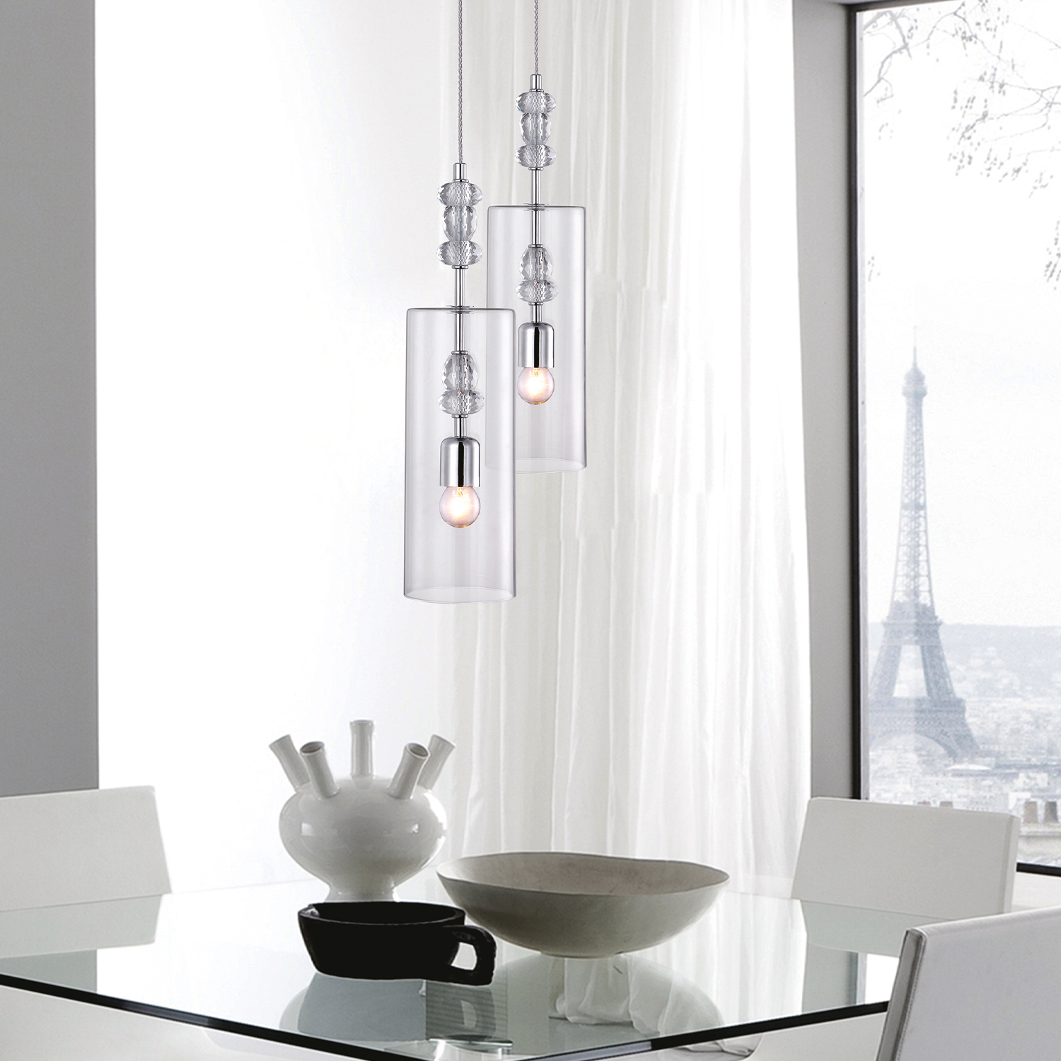 Светильник подвесной crystal lux eva sp1