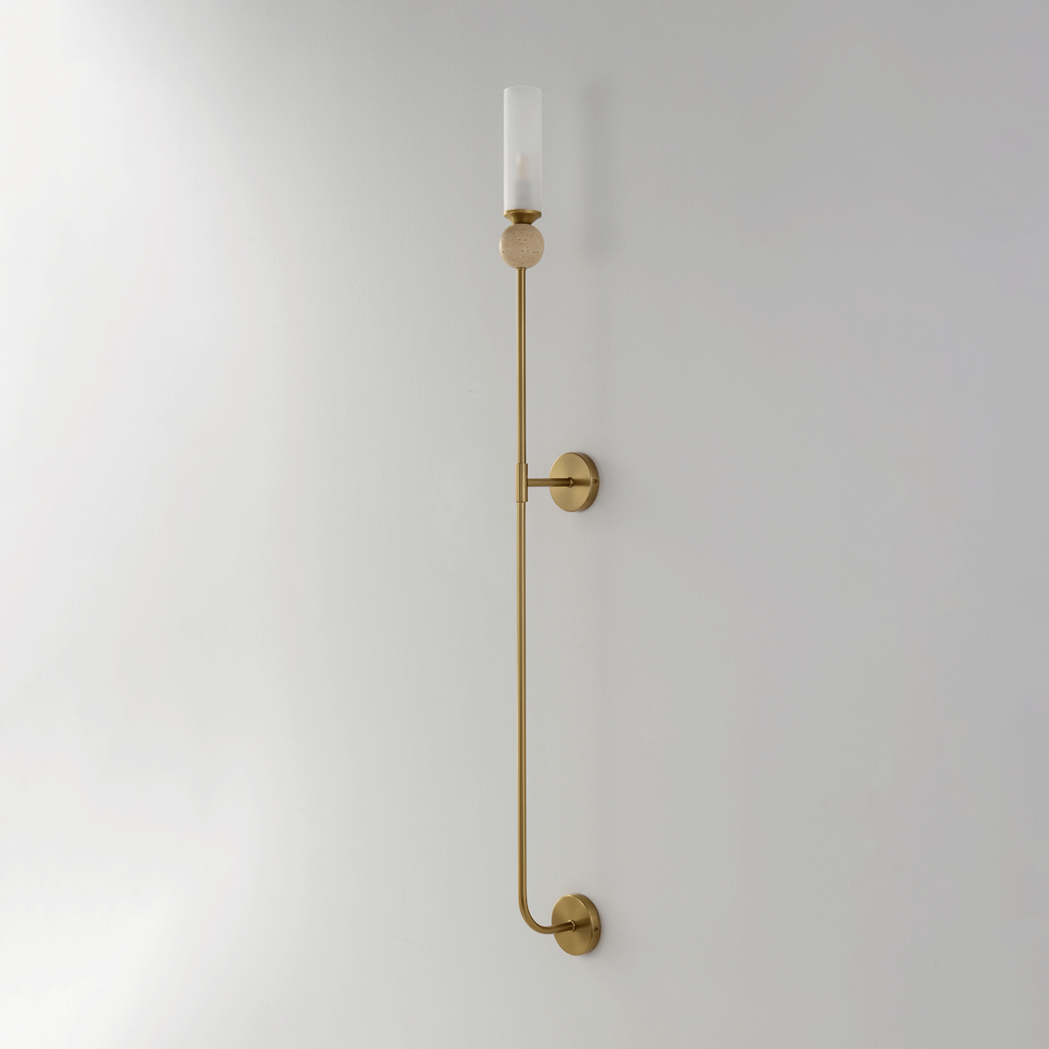 Бра crystal lux simply ap1.2 brass