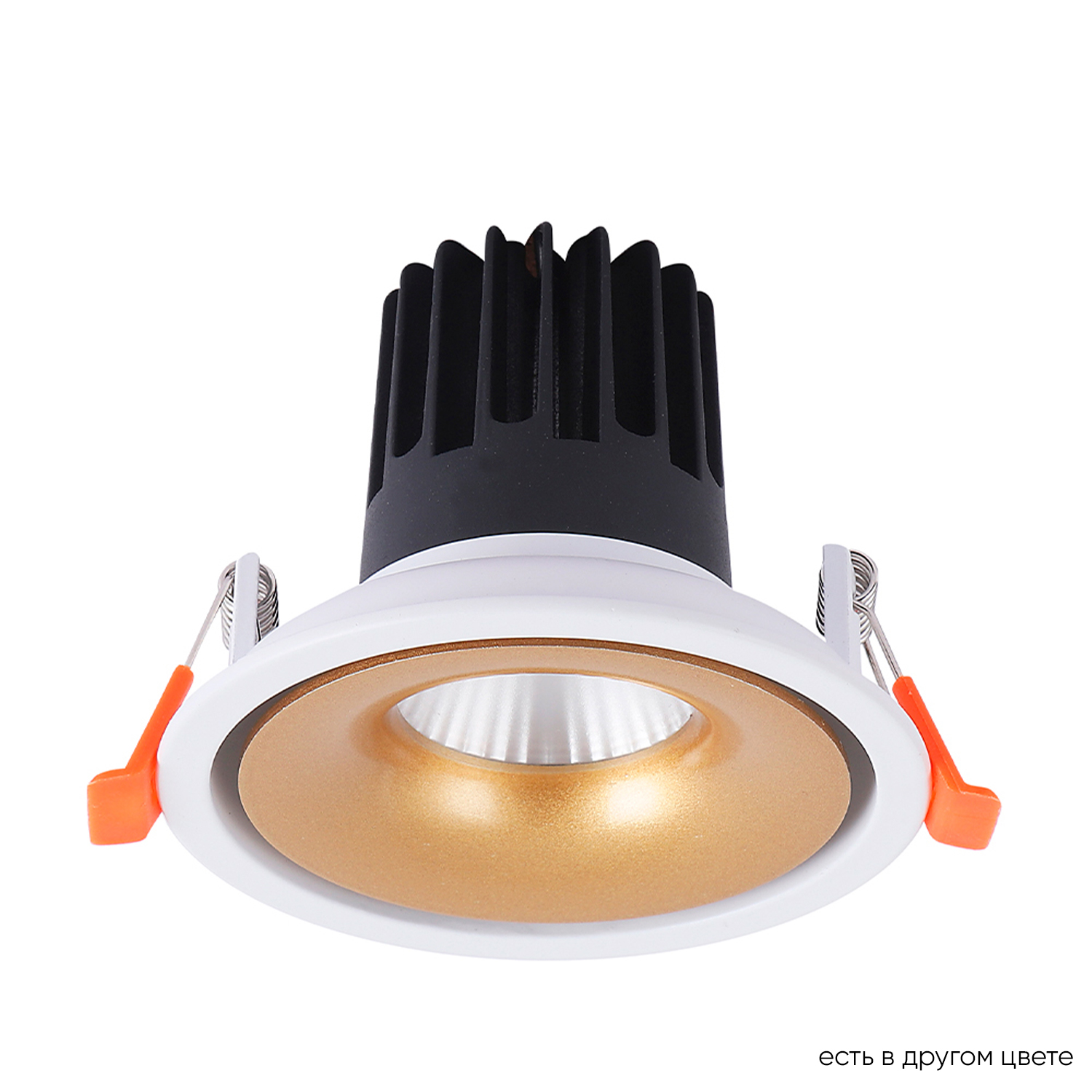 Светильник встраиваемый crystal lux clt 005c98 wh-go 4000k